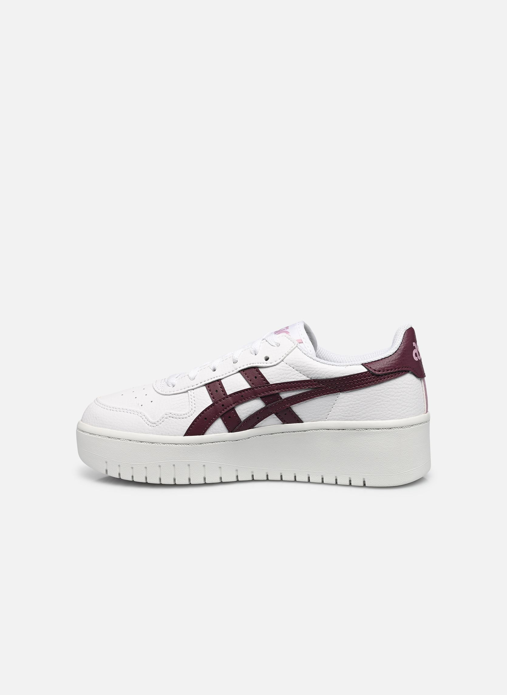 Niedrige Sneaker Japan S PF damen weiß Asics Niedrige Sneaker Japan S PF damen weiß WHITE/BENIIMO PURPLE