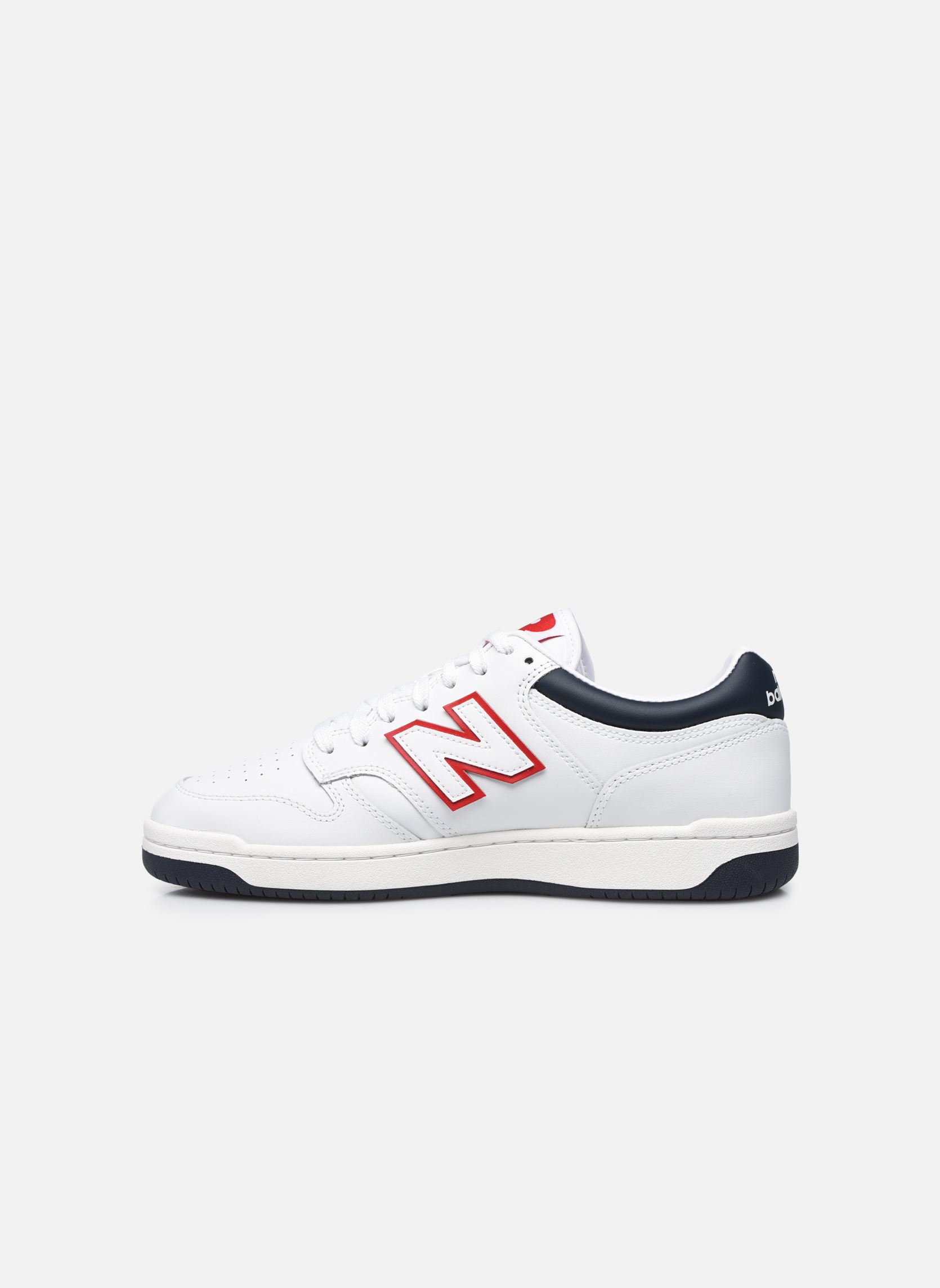 Baskets basses BB480 homme blanc New Balance Baskets basses BB480 homme blanc WHITENAVY (115)