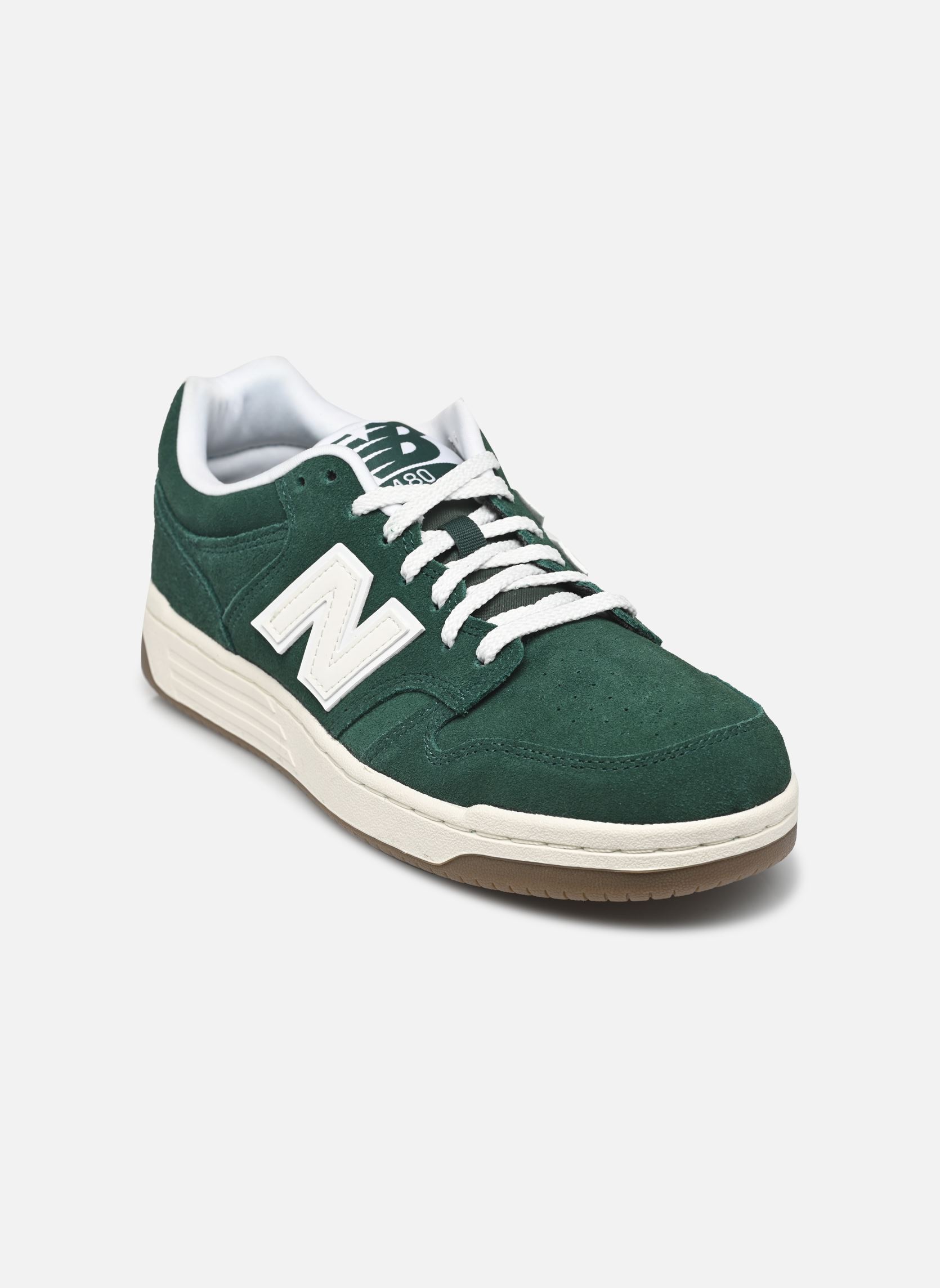 Baskets basses BB480 homme vert New Balance Baskets basses BB480 homme vert NIGHTWATCH GREEN
