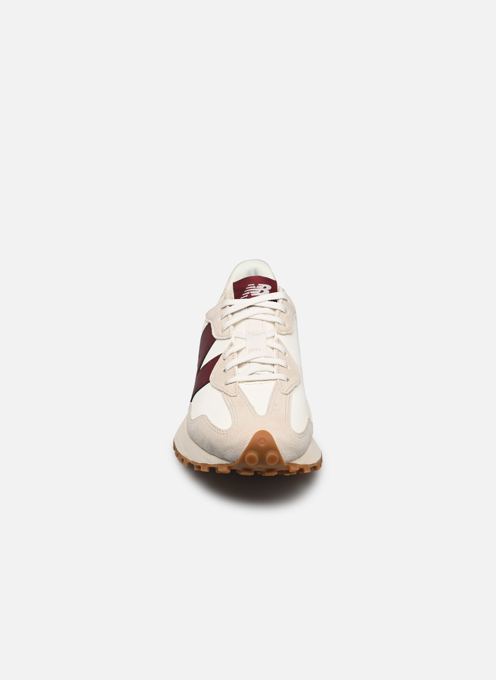 Niedrige Sneaker WS327 damen weiß New Balance Niedrige Sneaker WS327 damen weiß MOONBEAM (121)