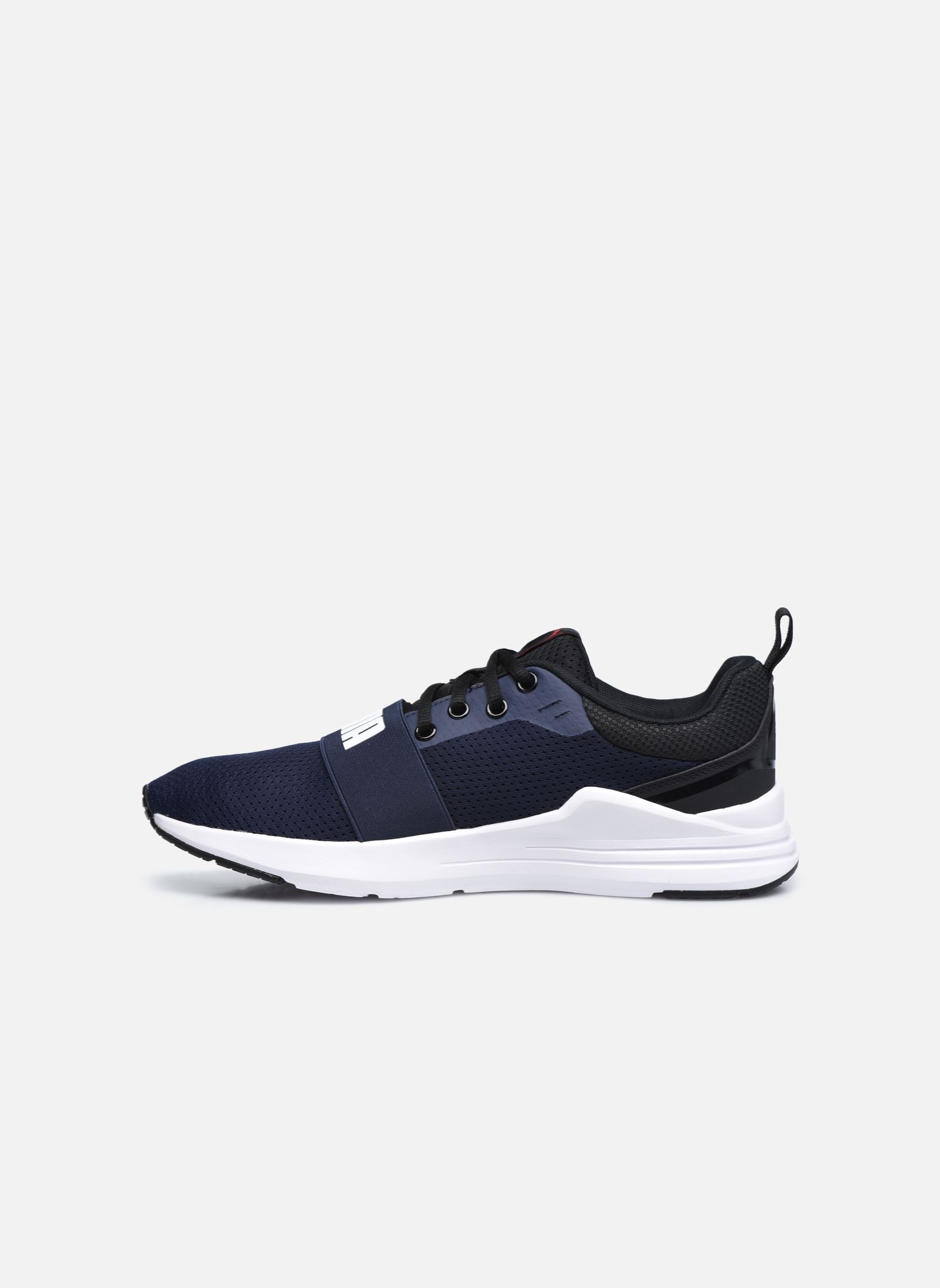 Niedrige Sneaker Wired Run herren blau Puma Niedrige Sneaker Wired Run herren blau PEACOAT-PUMA WHITE