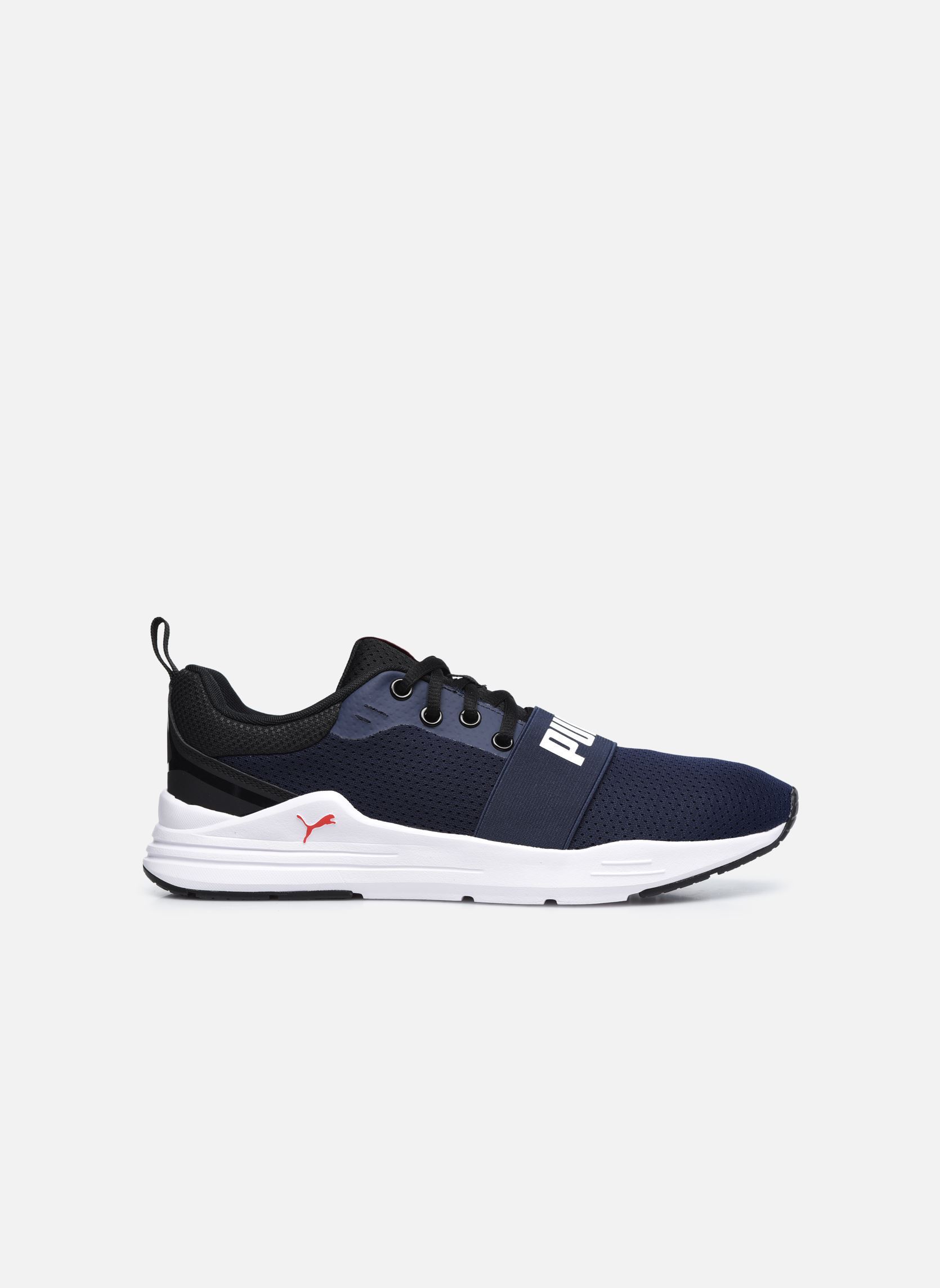 Niedrige Sneaker Wired Run herren blau Puma Niedrige Sneaker Wired Run herren blau PEACOAT-PUMA WHITE