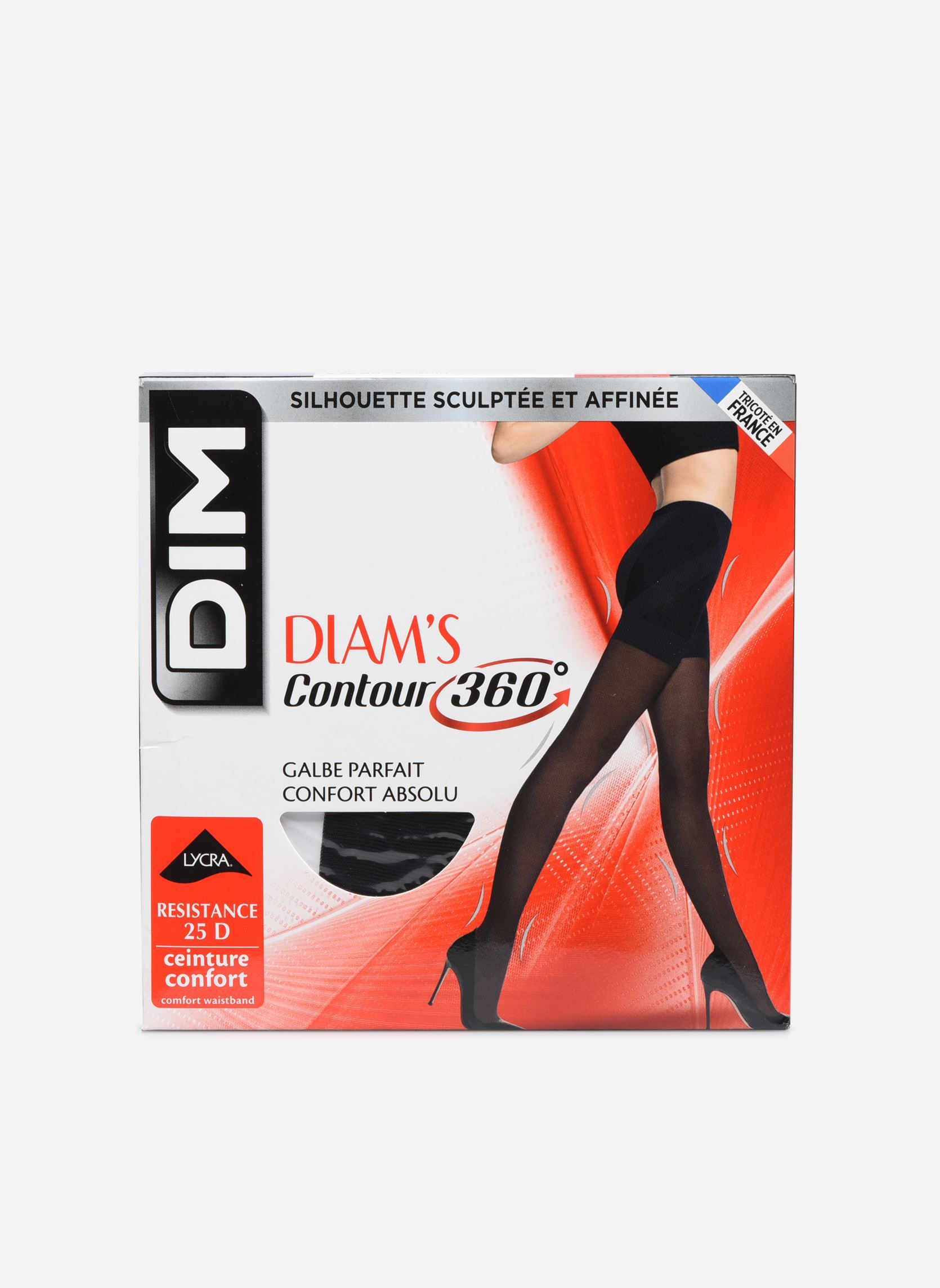 Chaussettes et collants Dim Diam' Contour 360° Collant Semi Opaque 25D pour Accessoires