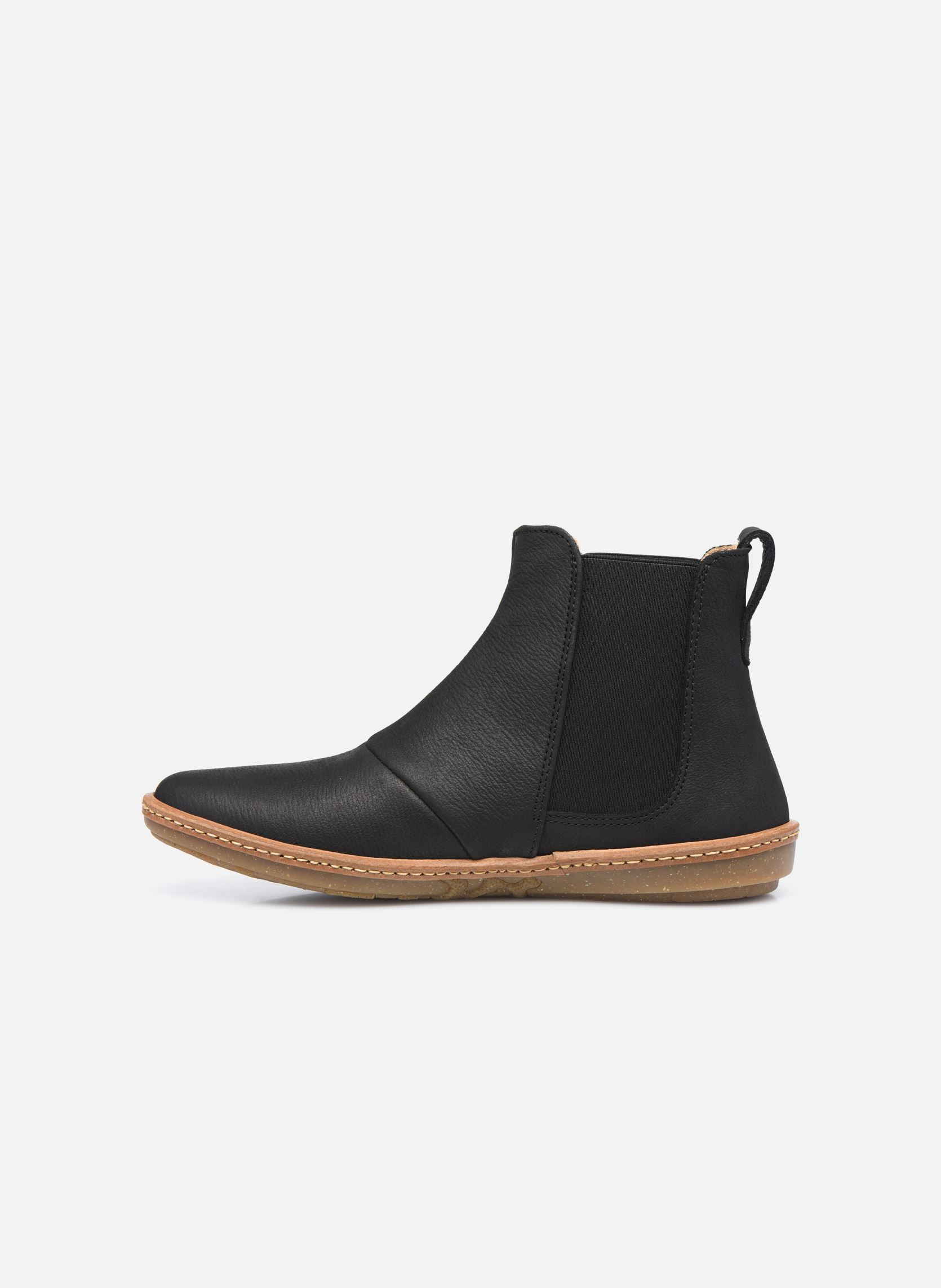 Niedrige Ankle Boots Coral N5310 damen schwarz El Naturalista Niedrige Ankle Boots Coral N5310 damen schwarz BLACK