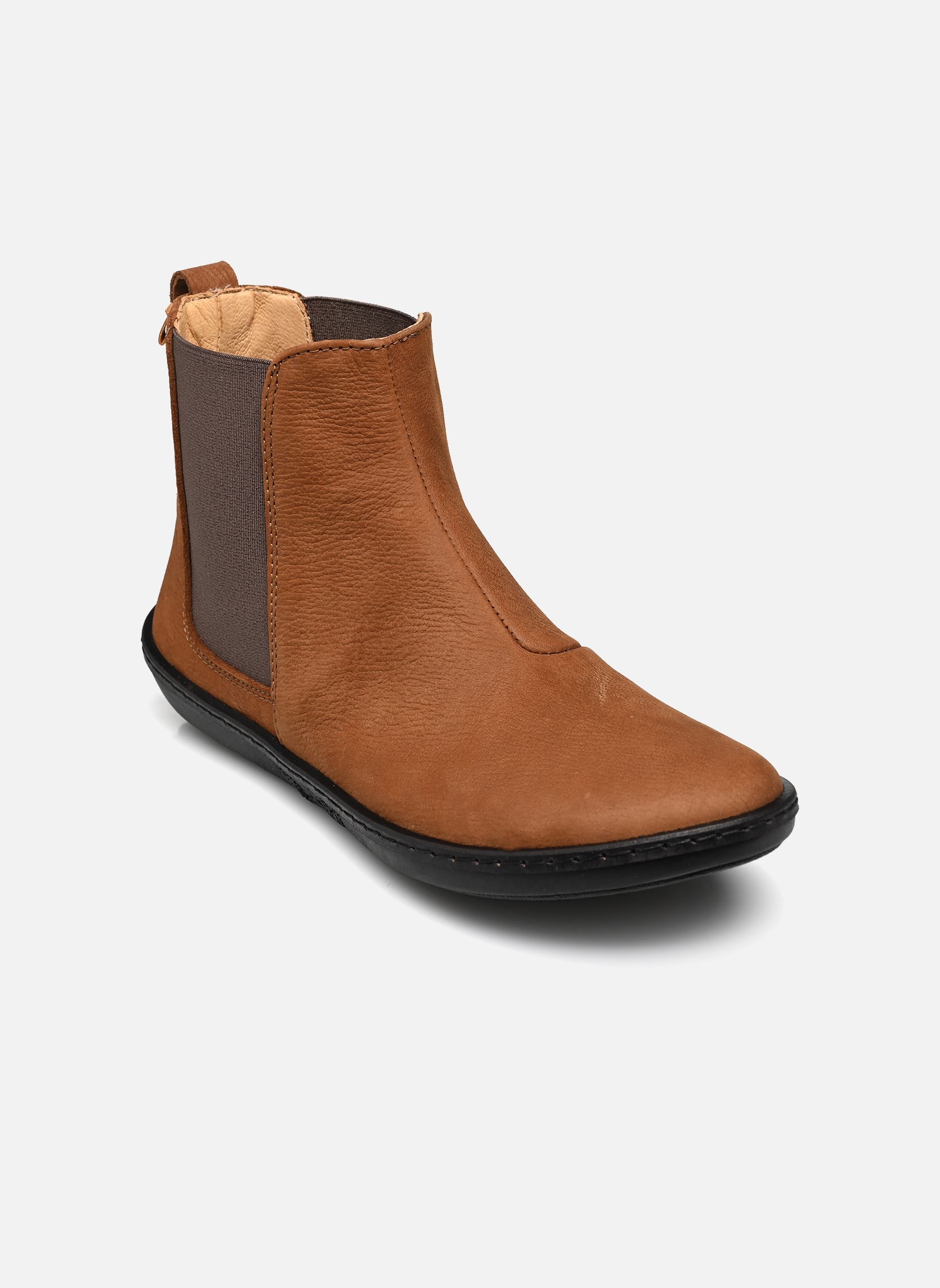 Bottines basses Coral N5310 femme marron El Naturalista Bottines basses Coral N5310 femme marron WOOD-BLACK