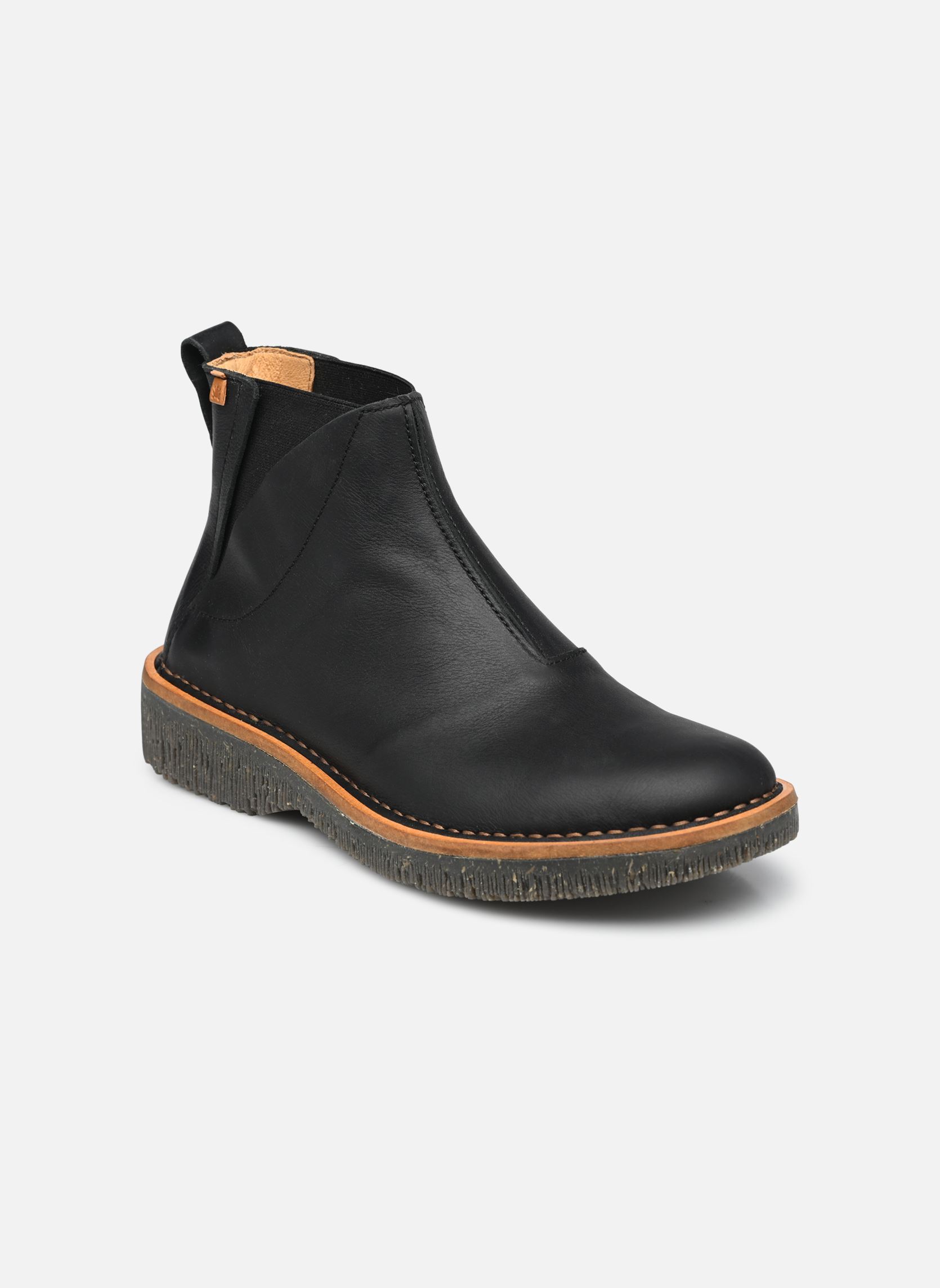Bottines El Naturalista Femme N5732 Borago - Cuir Confortable Fabriquées En Espagne