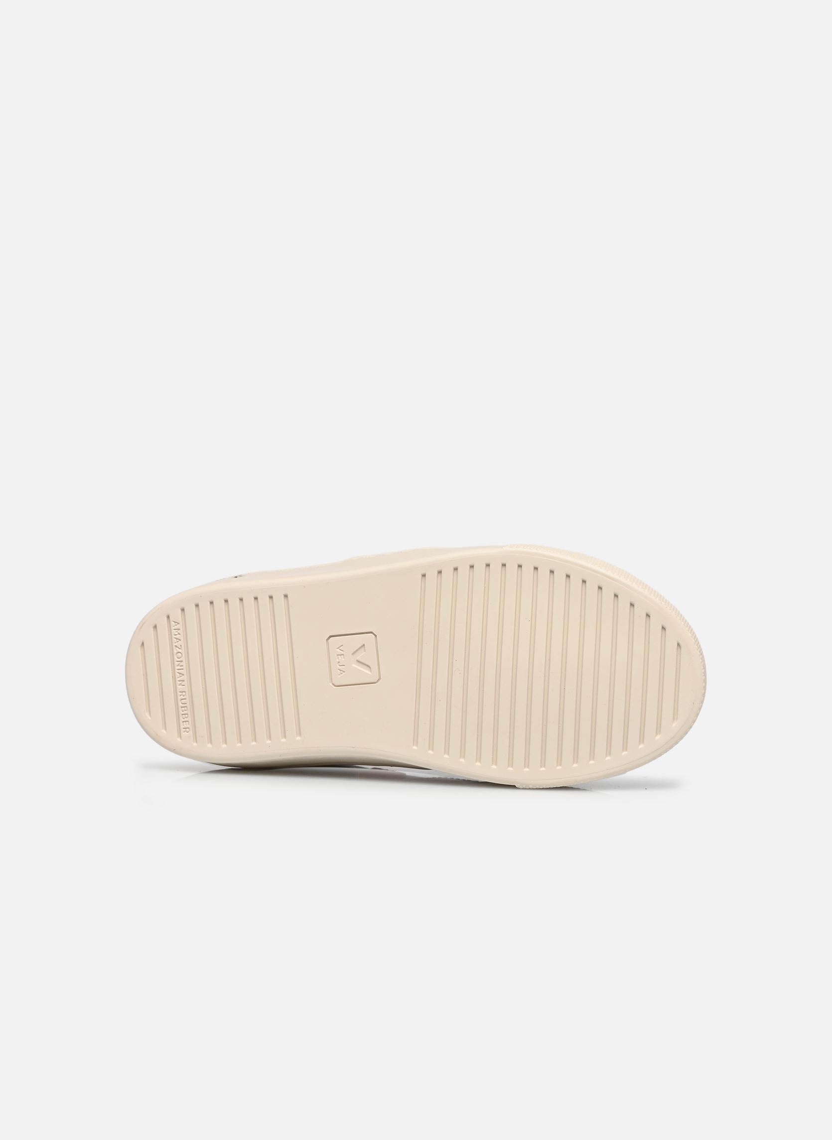 Niedrige Sneaker Small Esplar Velcro Leather mädchen silber Veja Niedrige Sneaker Small Esplar Velcro Leather mädchen silber SILVER_LASSI