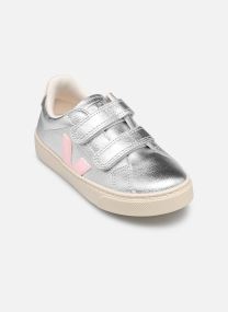 Niedrige Sneaker Small Esplar Velcro Leather mädchen weiß
