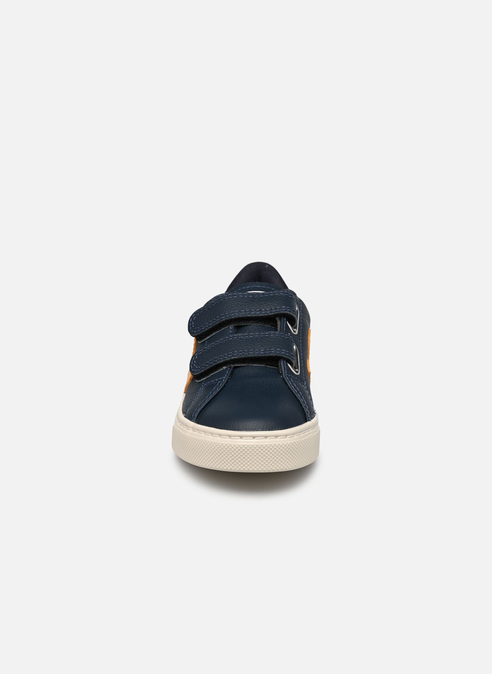 Baskets basses Small Esplar Velcro Leather garçon bleu Veja Baskets basses Small Esplar Velcro Leather garçon bleu NAUTICO MOUTARDE