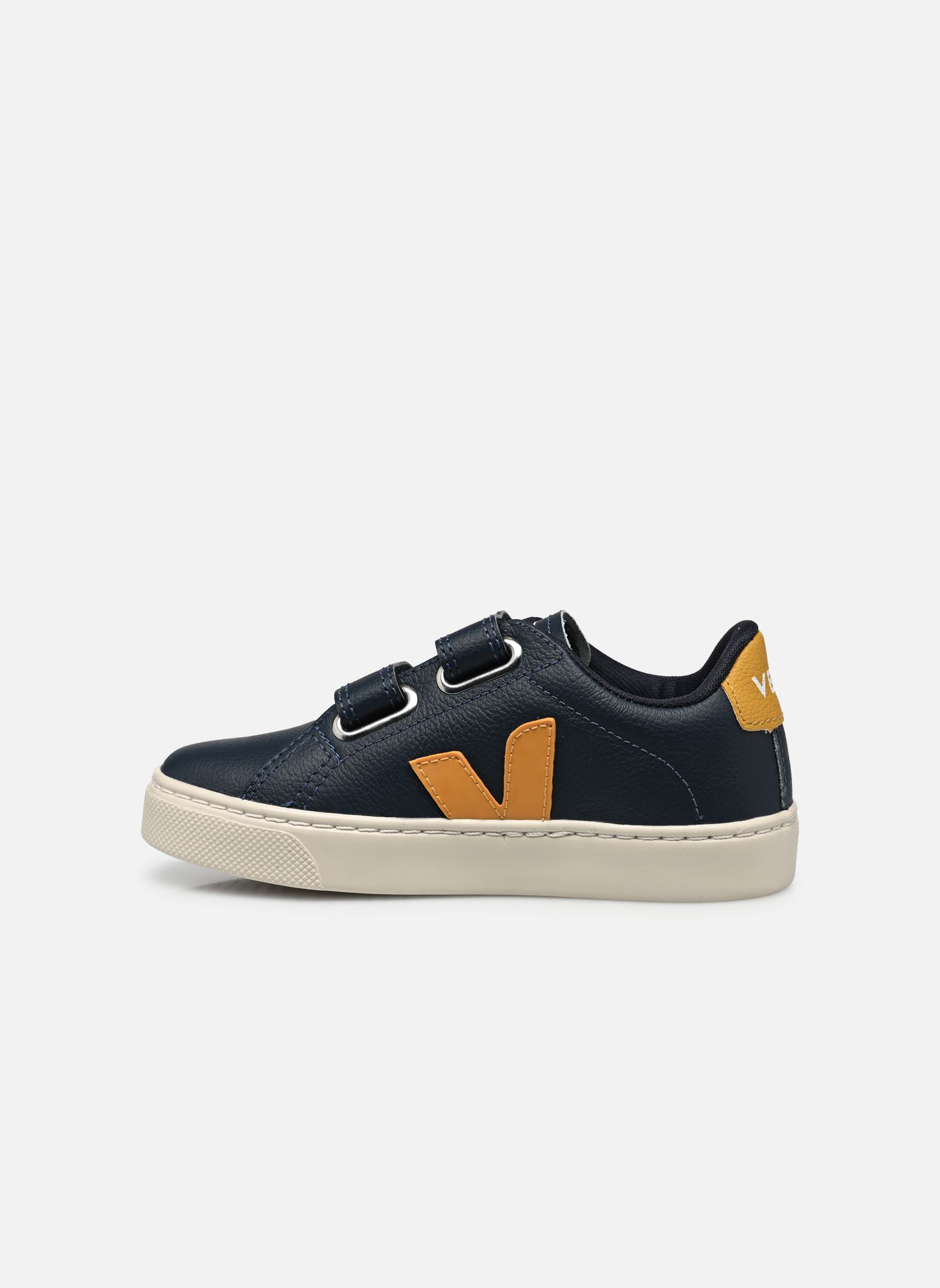 Baskets basses Small Esplar Velcro Leather garçon bleu Veja Baskets basses Small Esplar Velcro Leather garçon bleu NAUTICO MOUTARDE