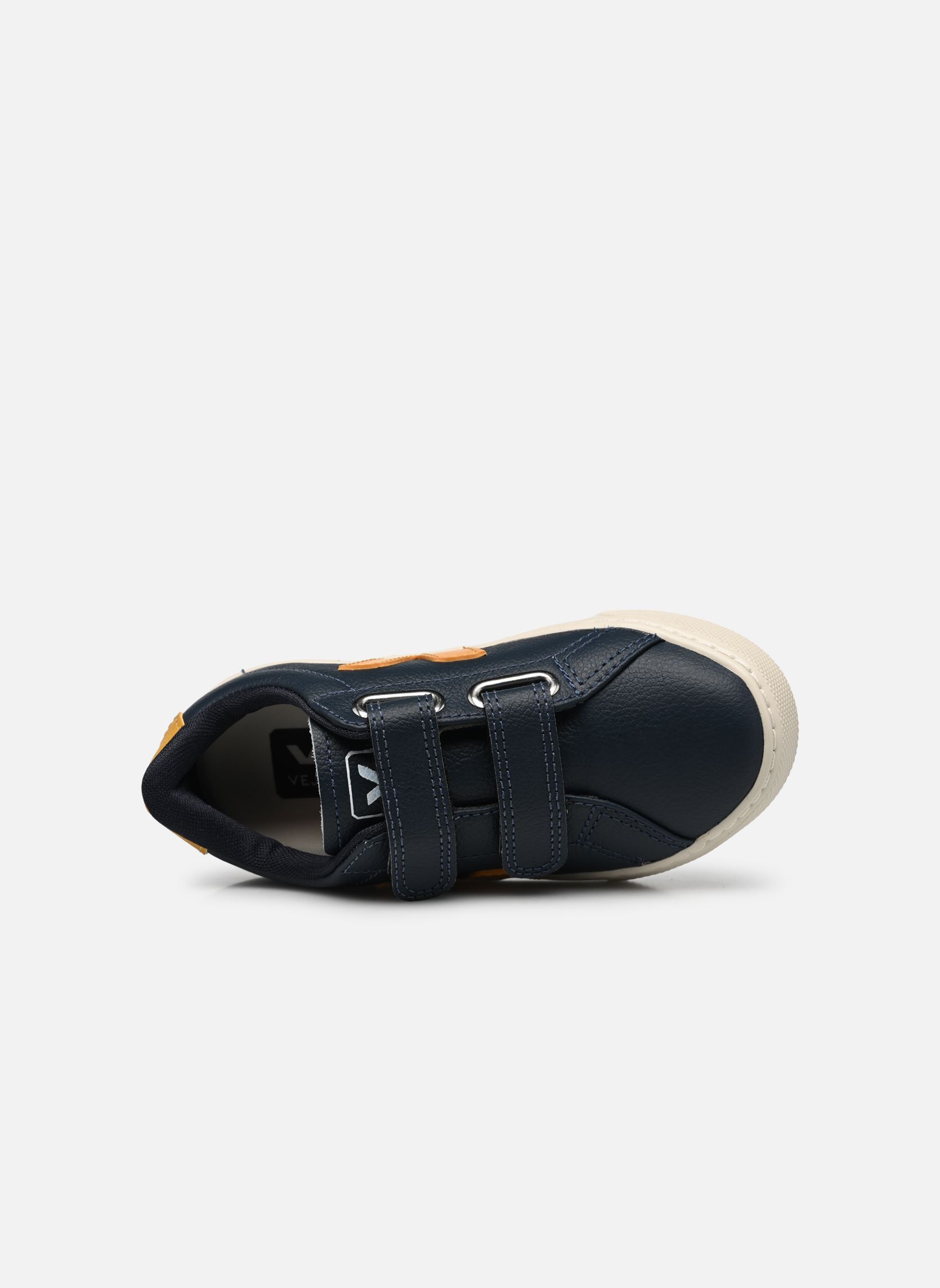 Baskets basses Small Esplar Velcro Leather garçon bleu Veja Baskets basses Small Esplar Velcro Leather garçon bleu NAUTICO MOUTARDE