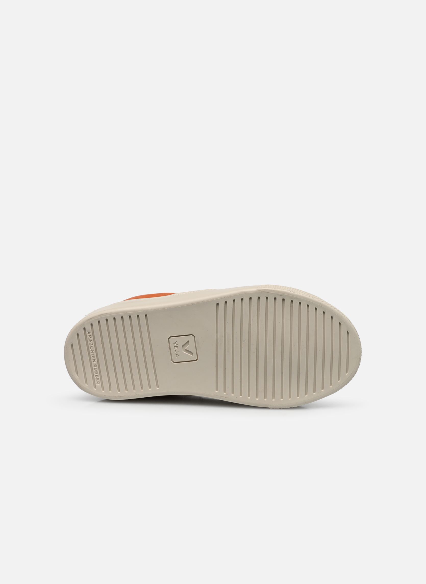 Niedrige Sneaker Small Esplar Velcro Leather orange Veja Niedrige Sneaker Small Esplar Velcro Leather orange PUMPKIN WHITE