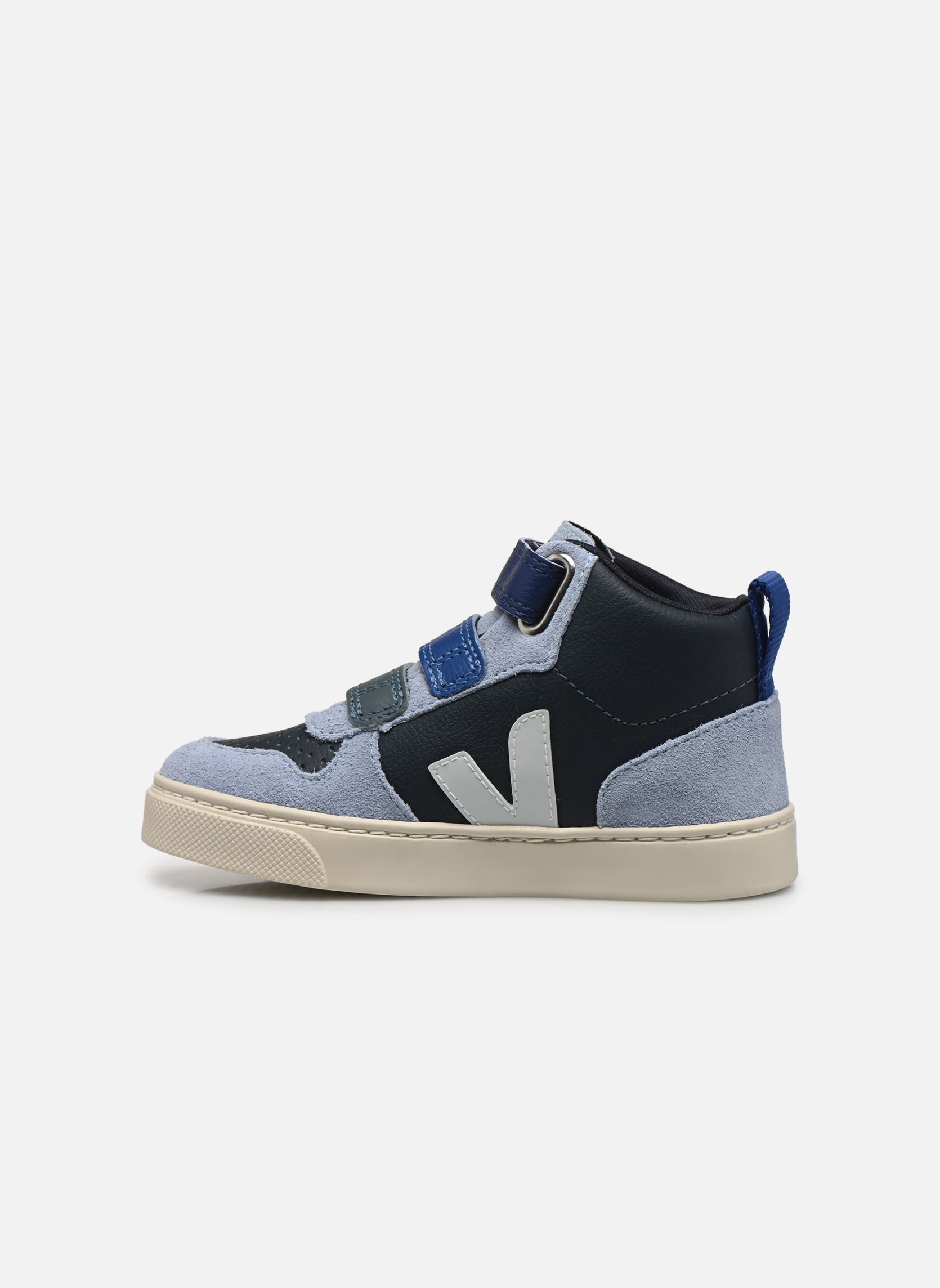 Baskets basses Small V-10 Mid bleu Veja Baskets basses Small V-10 Mid bleu Multico-Nautico Menthol