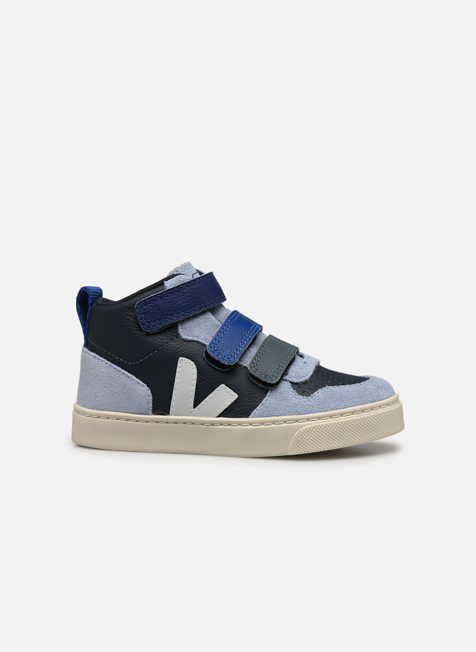Baskets basses Small V-10 Mid bleu Veja Baskets basses Small V-10 Mid bleu Multico-Nautico Menthol