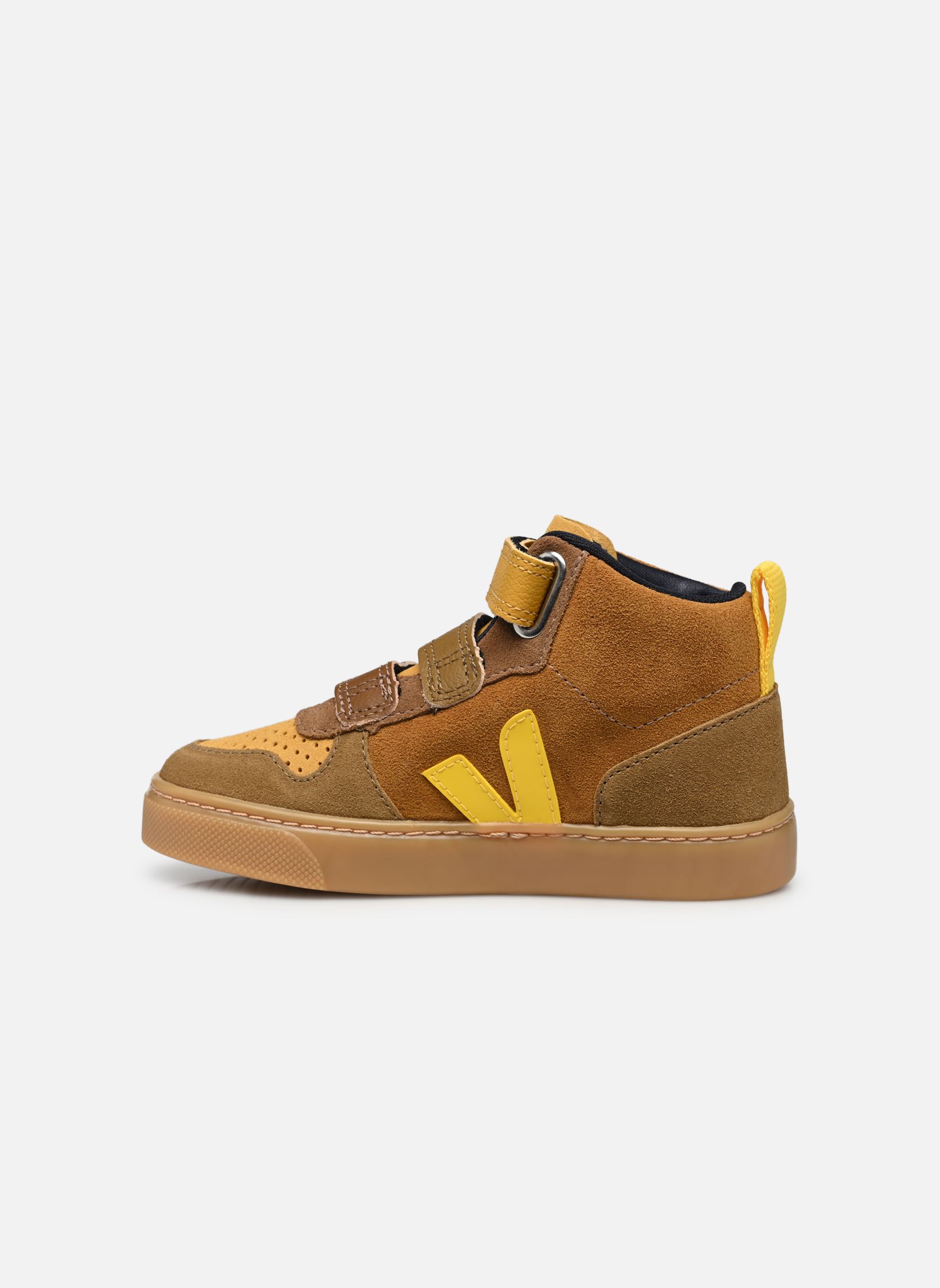 Baskets basses Small V-10 Mid garçon marron Veja Baskets basses Small V-10 Mid garçon marron Multico Camel Tonic