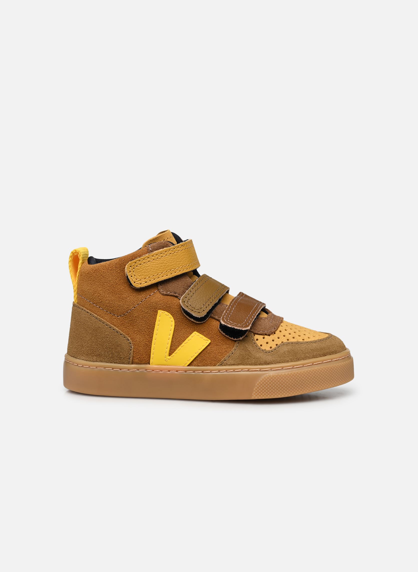 Baskets basses Small V-10 Mid garçon marron Veja Baskets basses Small V-10 Mid garçon marron Multico Camel Tonic