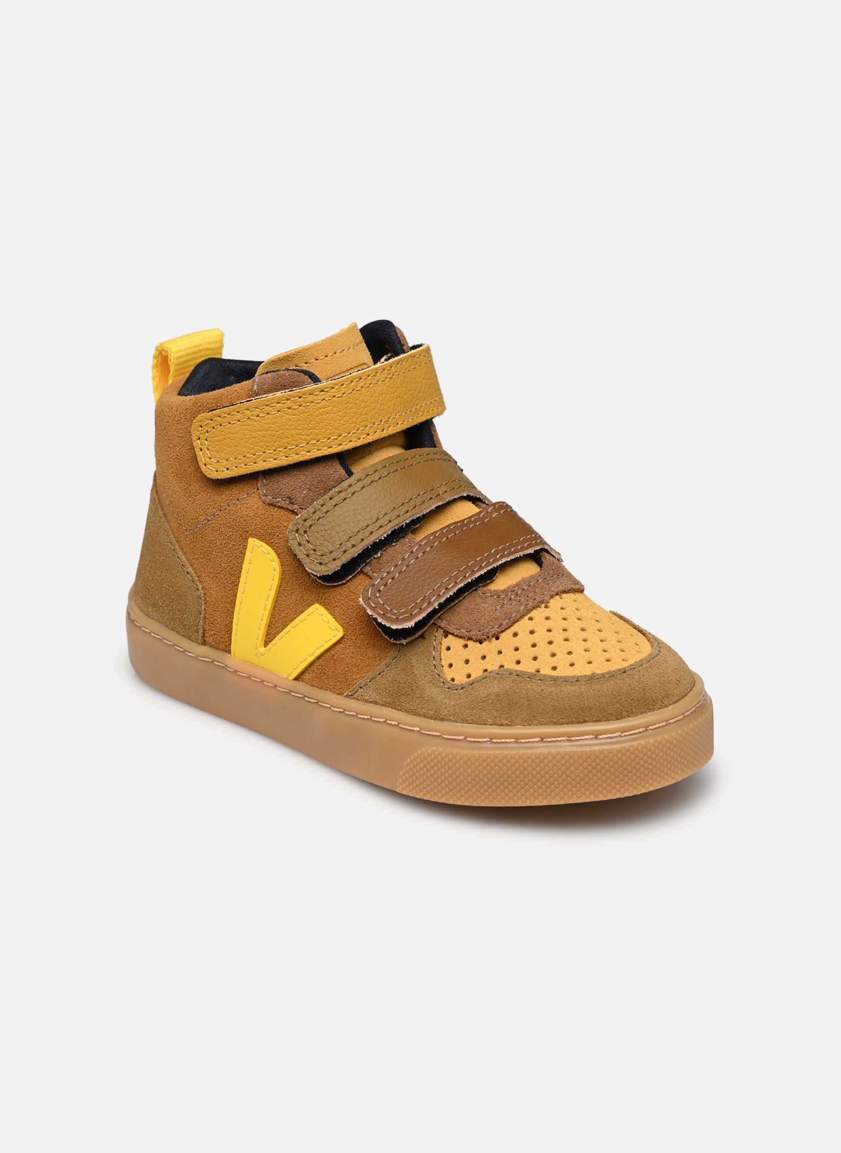 Baskets basses Small V-10 Mid garçon marron Veja Baskets basses Small V-10 Mid garçon marron Multico Camel Tonic