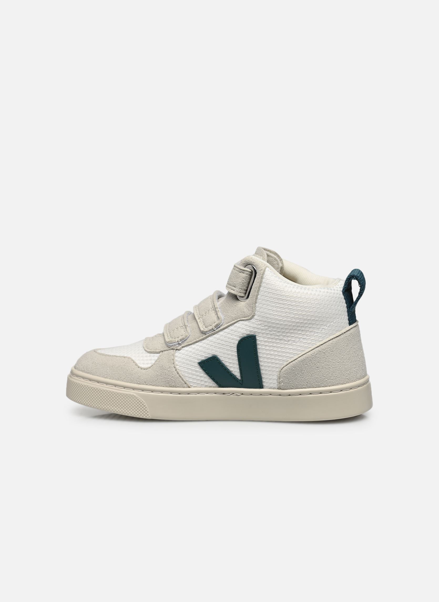 Baskets basses Small V-10 Mid blanc Veja Baskets basses Small V-10 Mid blanc White_Brittany