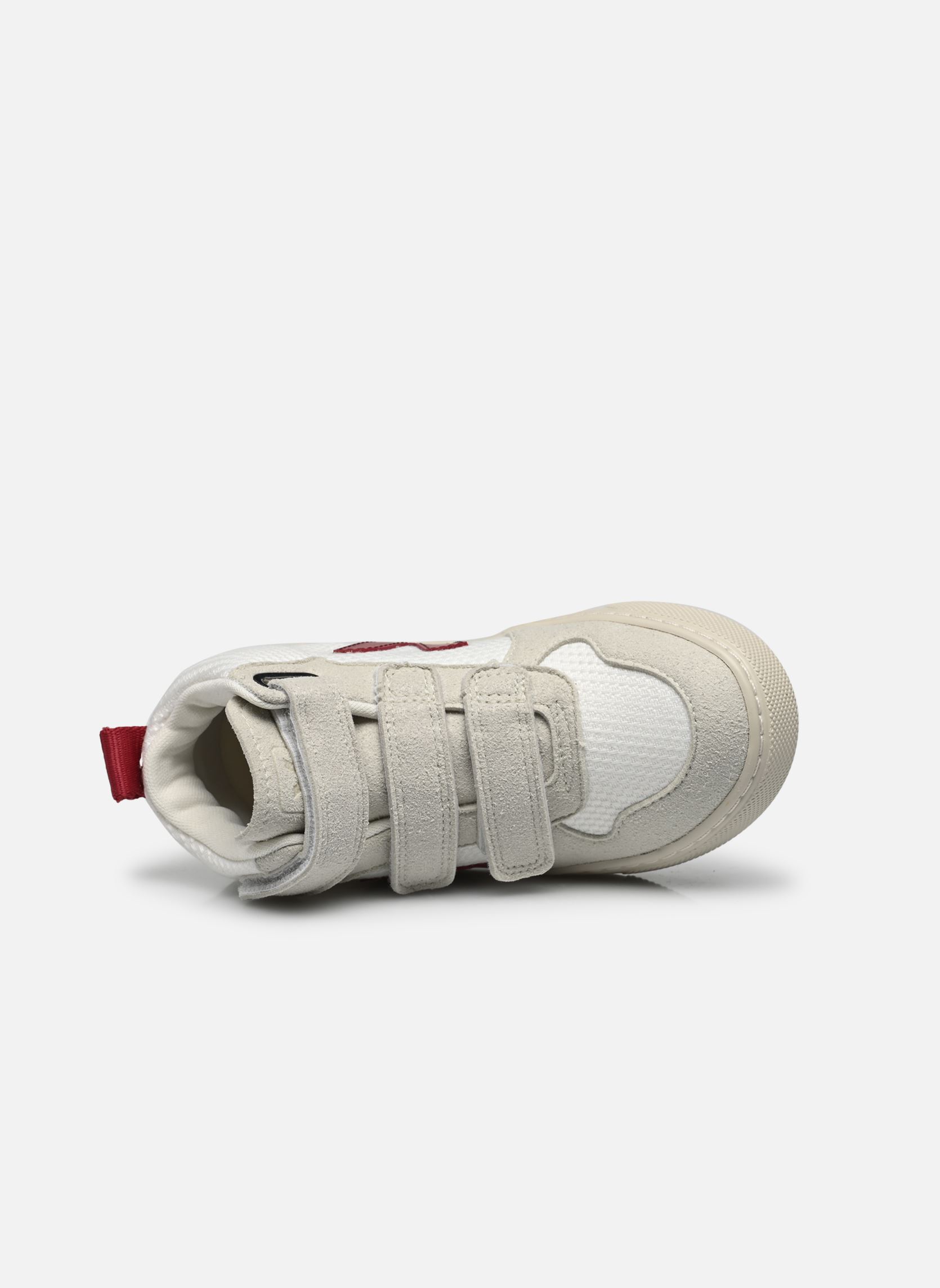 Baskets basses Small V-10 Mid blanc Veja Baskets basses Small V-10 Mid blanc White_Marsala