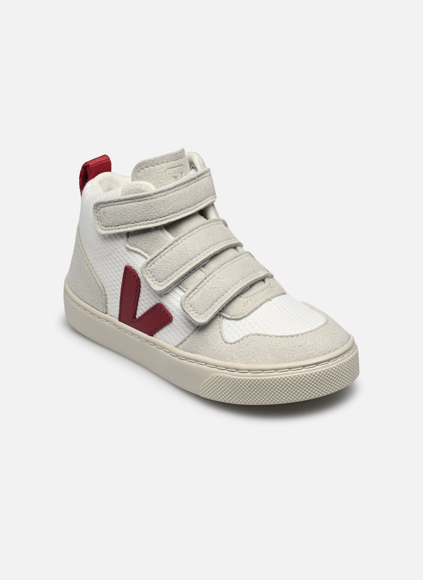 Baskets basses Small V-10 Mid blanc Veja Baskets basses Small V-10 Mid blanc White_Marsala