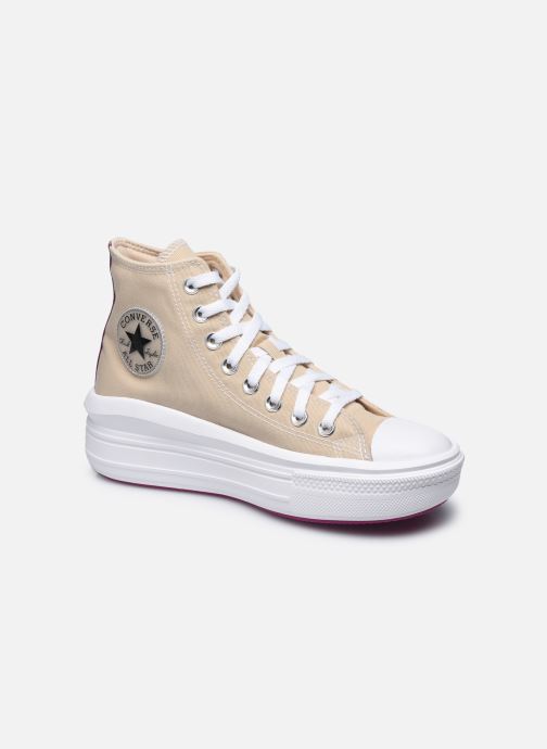 High Top Converse Plateforme Haute Beige Converse Plateforme Haute