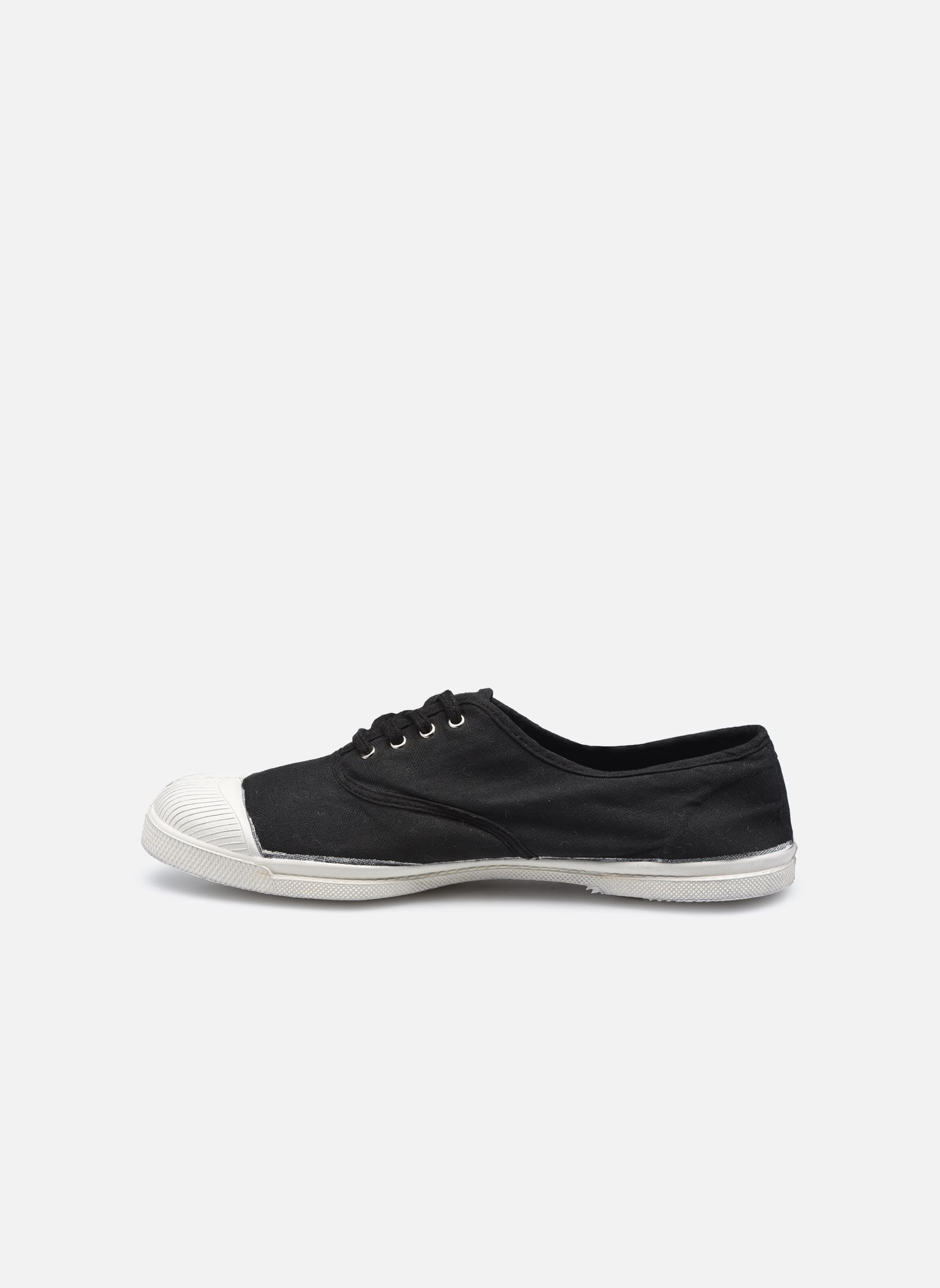 Leinen-Sneaker Tennis Lacets M herren schwarz Bensimon Leinen-Sneaker Tennis Lacets M herren schwarz CARBONE