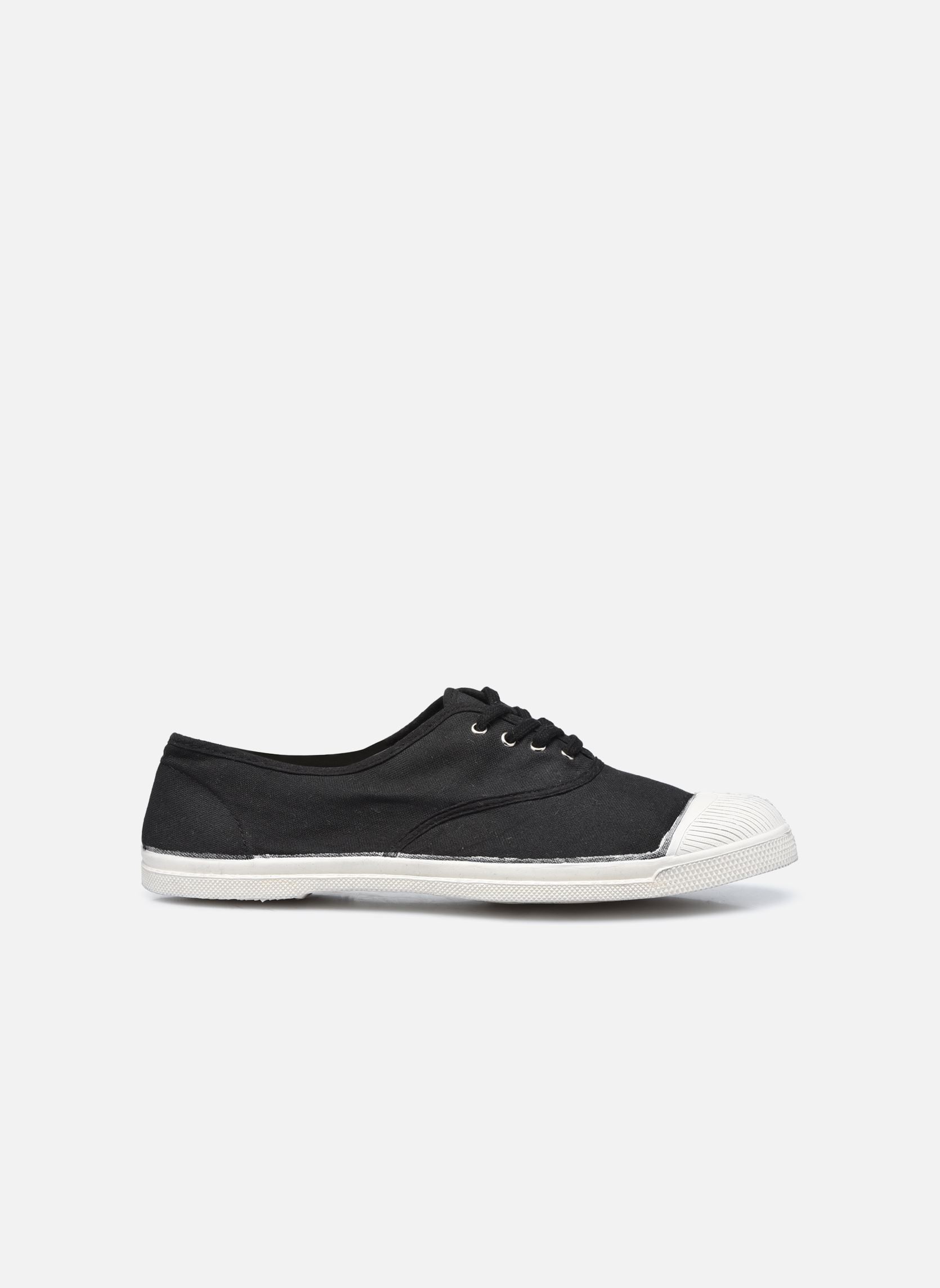 Leinen-Sneaker Tennis Lacets M herren schwarz Bensimon Leinen-Sneaker Tennis Lacets M herren schwarz CARBONE