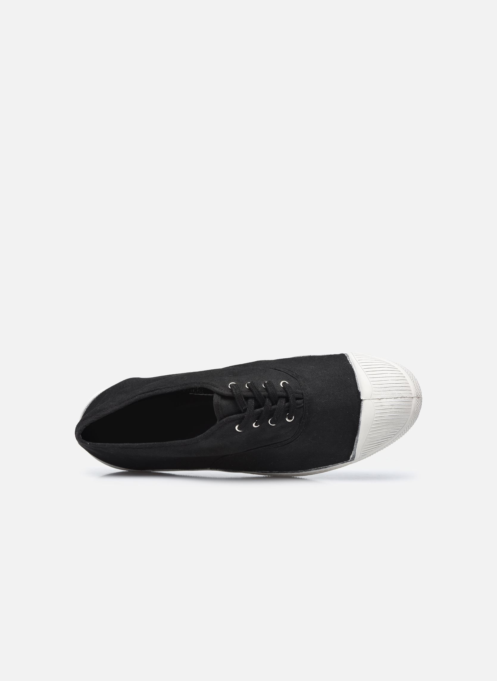 Leinen-Sneaker Tennis Lacets M herren schwarz Bensimon Leinen-Sneaker Tennis Lacets M herren schwarz CARBONE