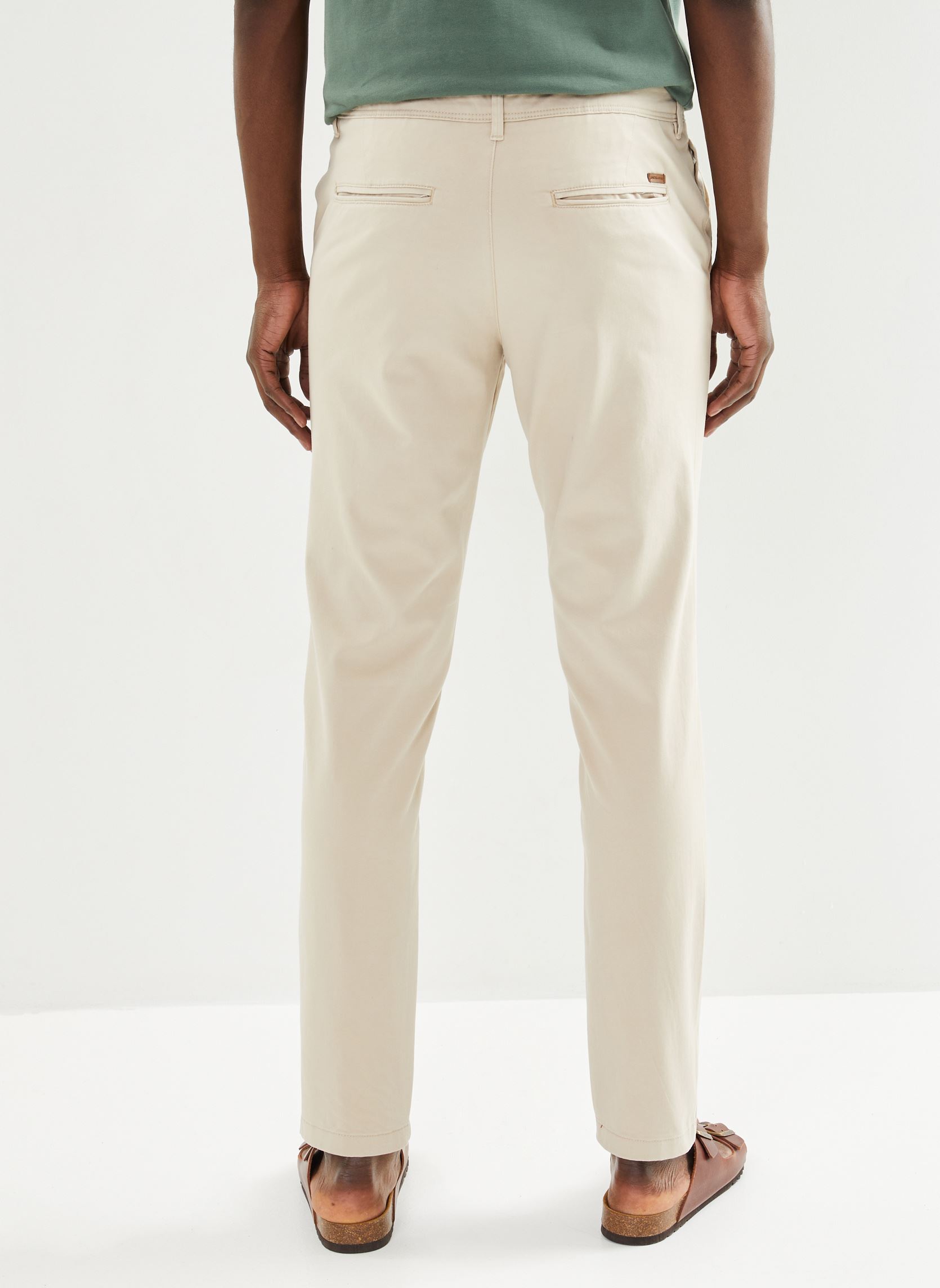 Pantalons chino Jjimarco Jjbowie homme beige Jack & Jones Pantalons chino Jjimarco Jjbowie homme beige OXFORD TAN