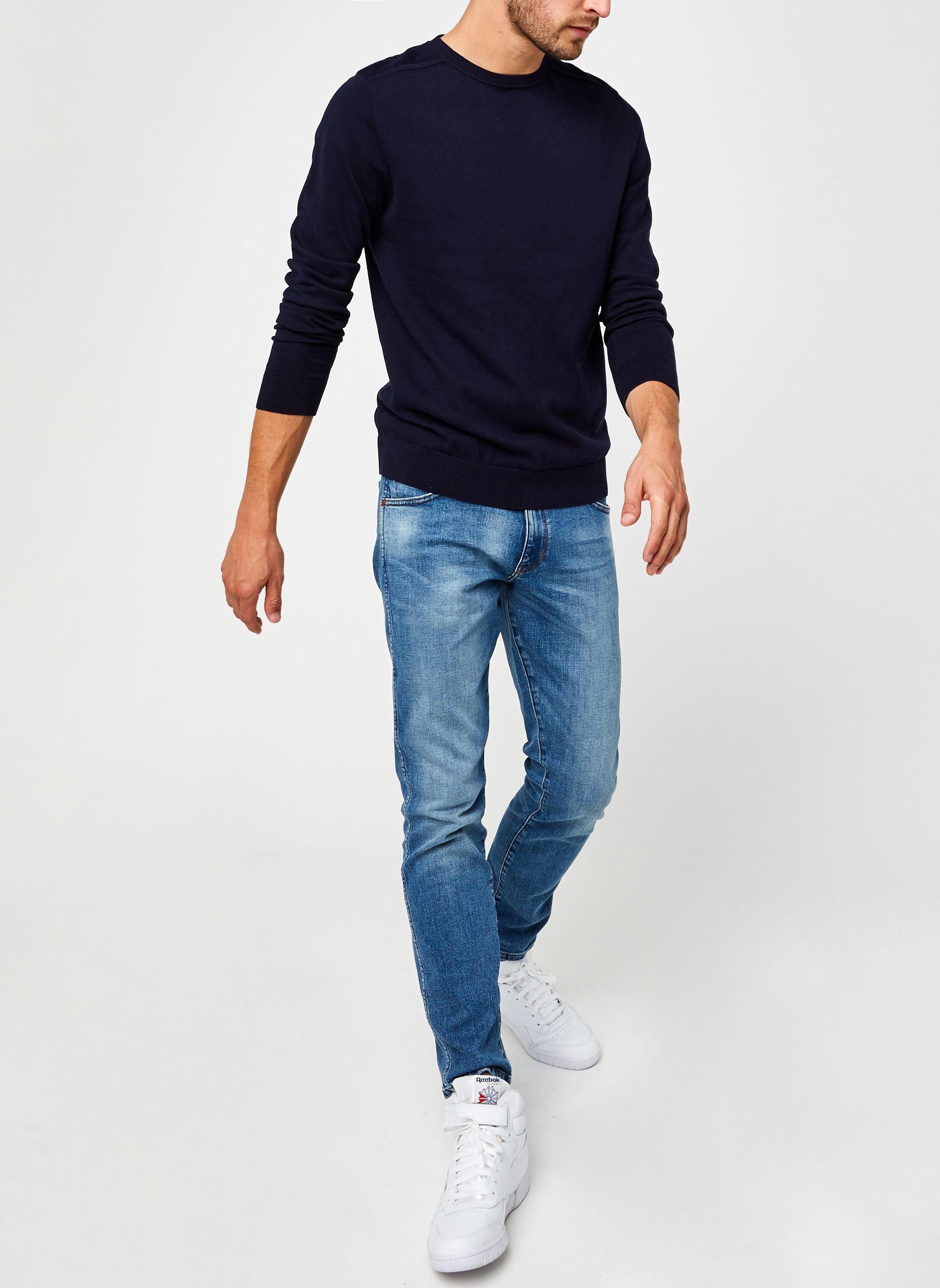 Truien Slhberg Crew Neck B Noos heren blauw Selected Homme Truien Slhberg Crew Neck B Noos heren blauw NAVY BLAZER