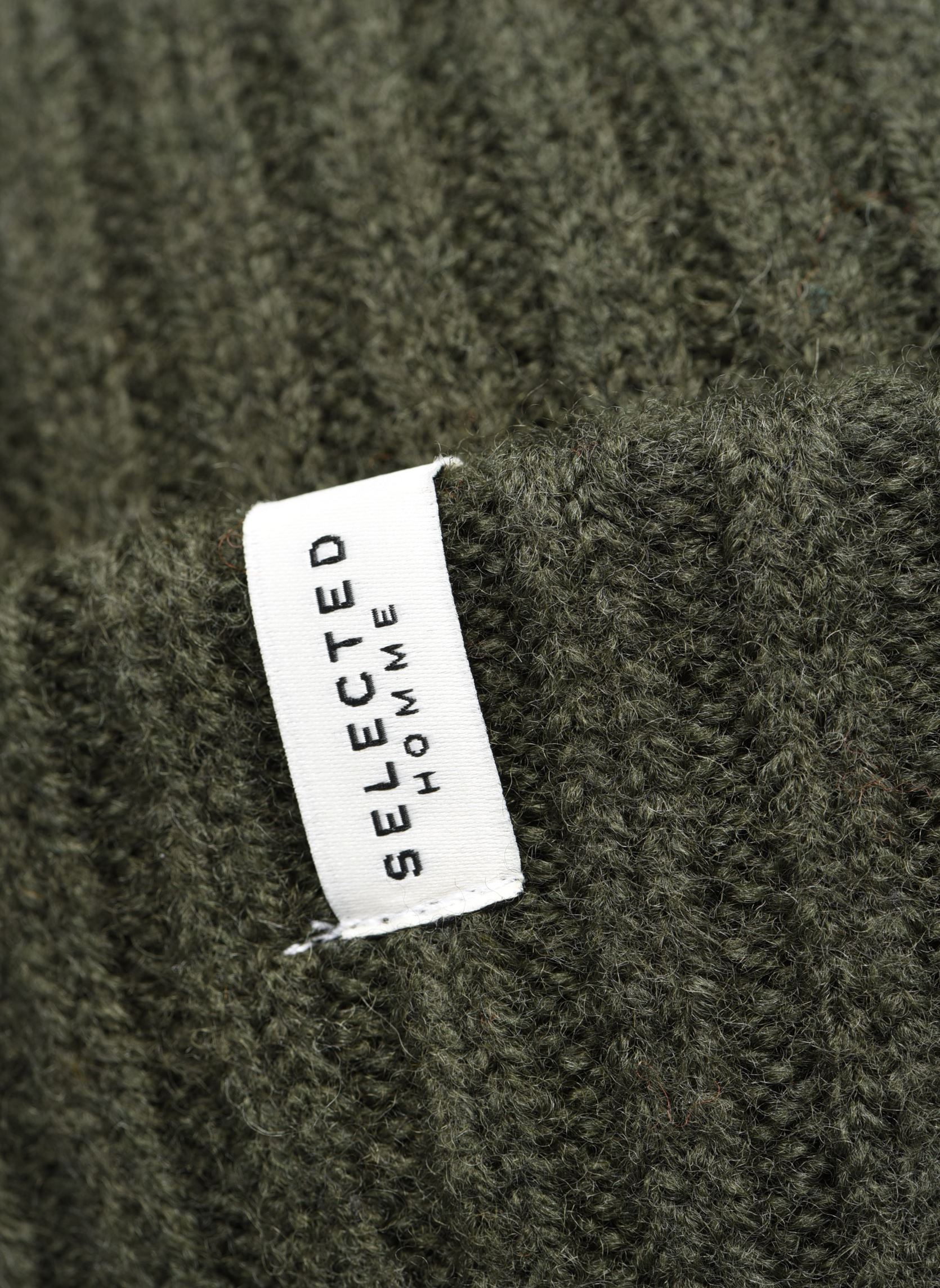 Mutsen Slhmerino Wool Beanie W heren groen Selected Homme Mutsen Slhmerino Wool Beanie W heren groen ROSIN