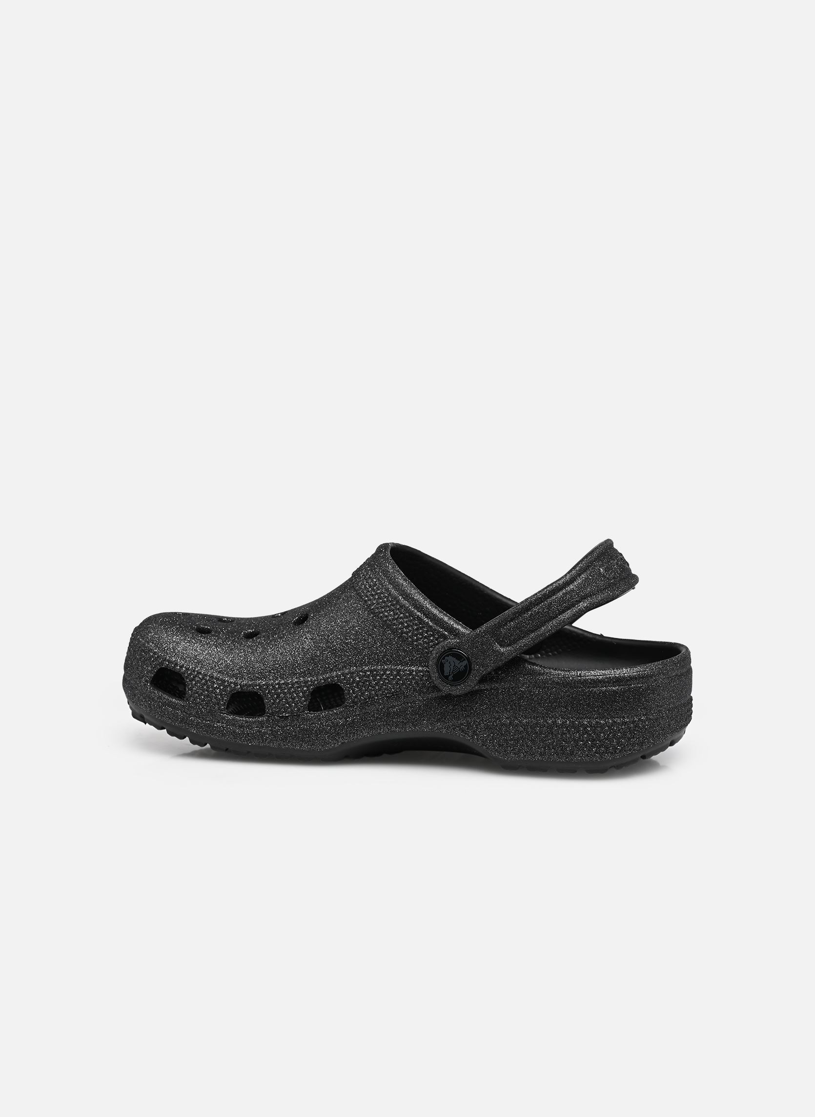 Mules Classic Glitter Clog W femme noir Crocs Mules Classic Glitter Clog W femme noir Black Glitter