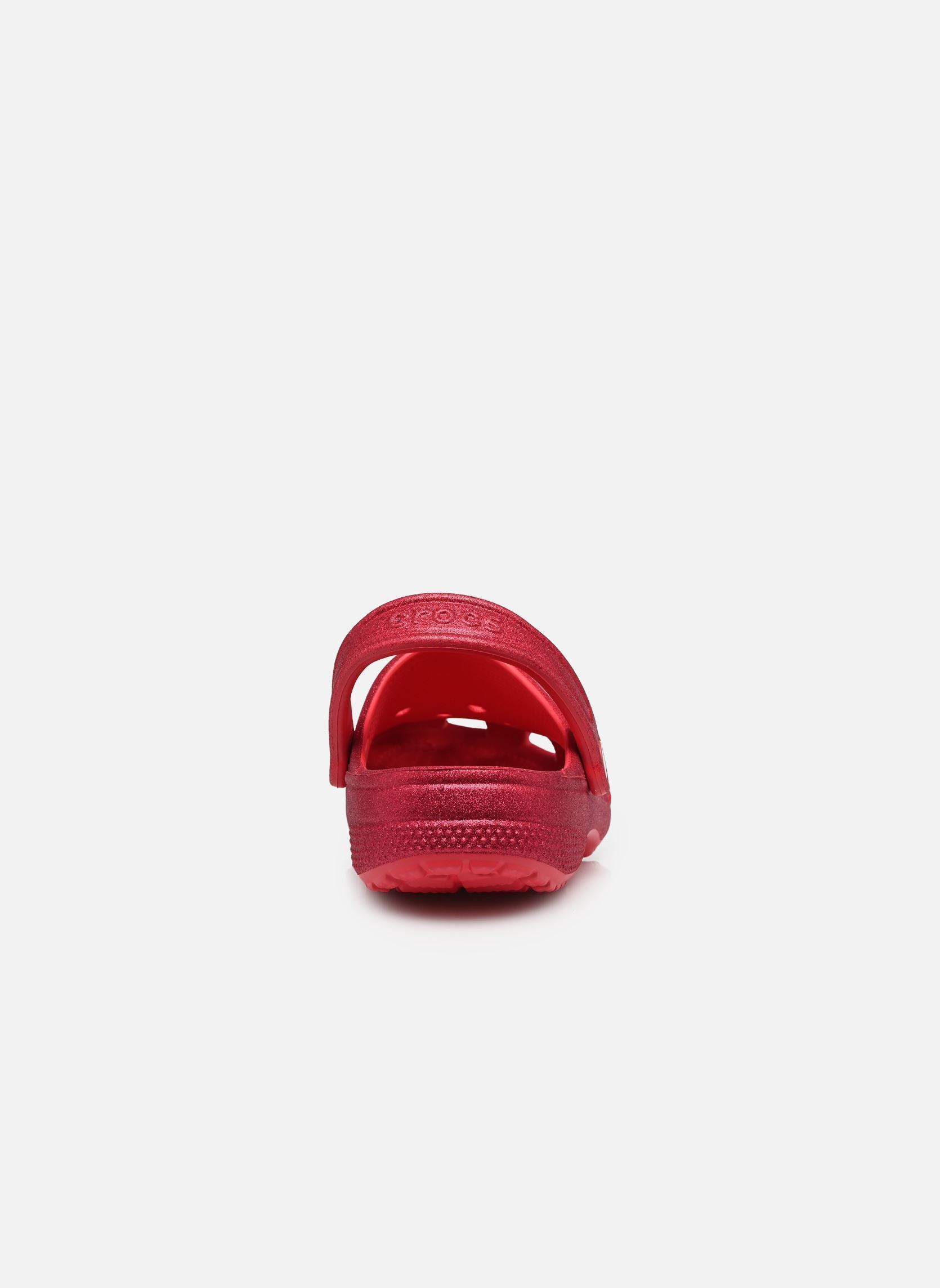 Pantoletten Classic Glitter Clog W damen rosa Crocs Pantoletten Classic Glitter Clog W damen rosa Digital Raspberry Glitter