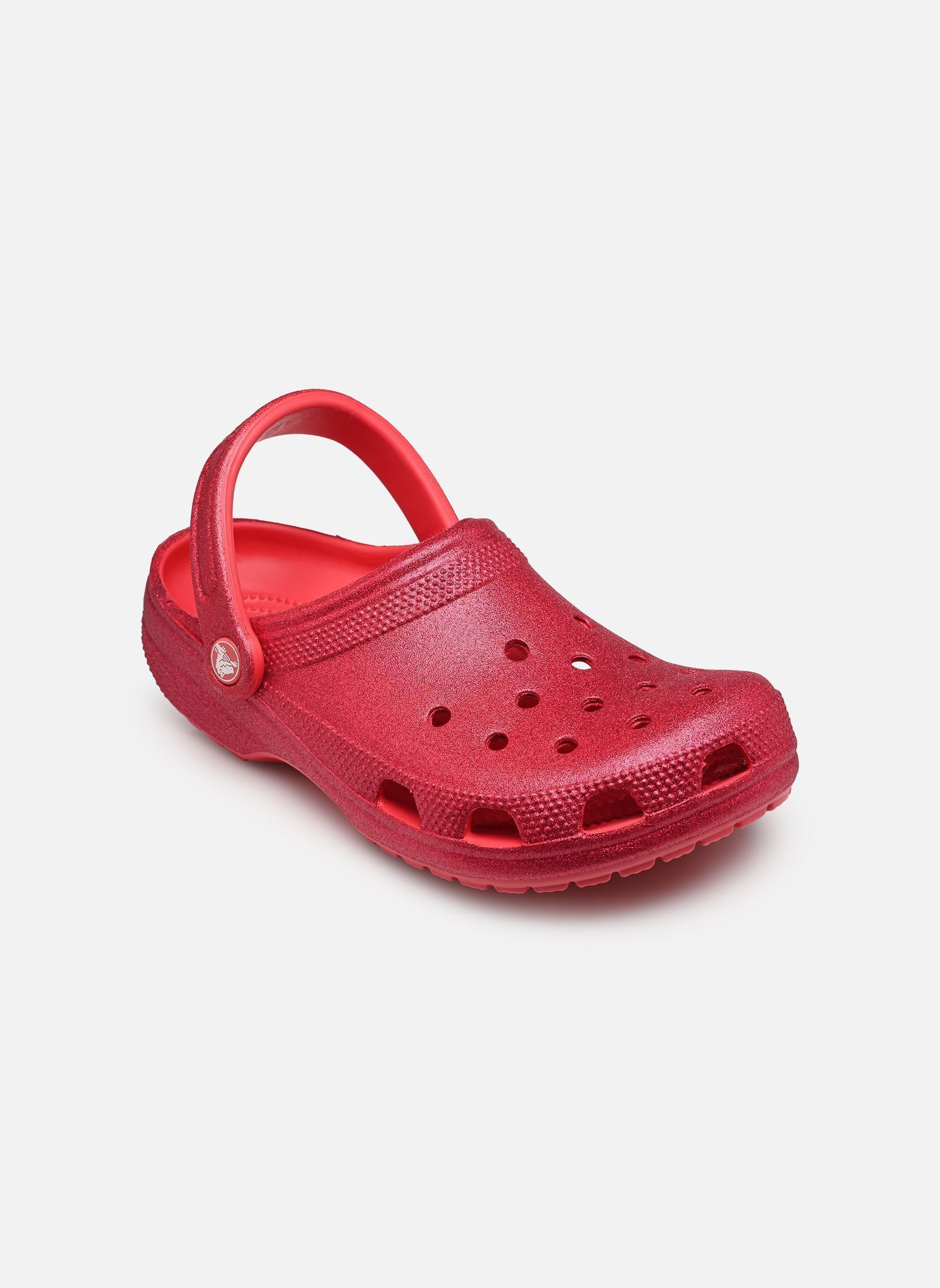 Mules et sabots Crocs Classic Glitter Clog W pour Femme - vue 1