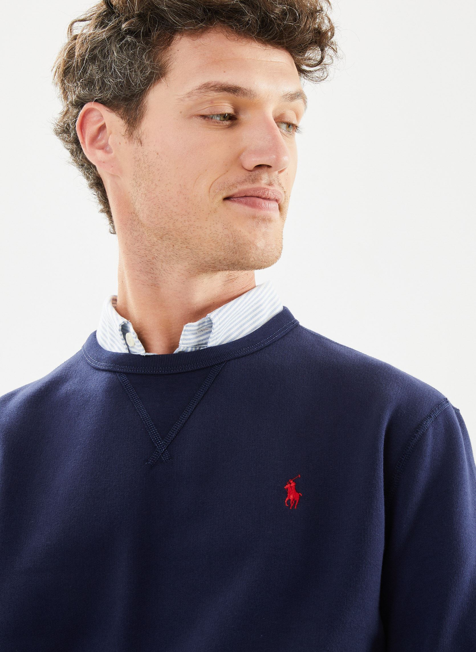 Sweatshirts Le Sweat RL En Molleton heren blauw Polo Ralph Lauren Sweatshirts Le Sweat RL En Molleton heren blauw CRUISE NAVY