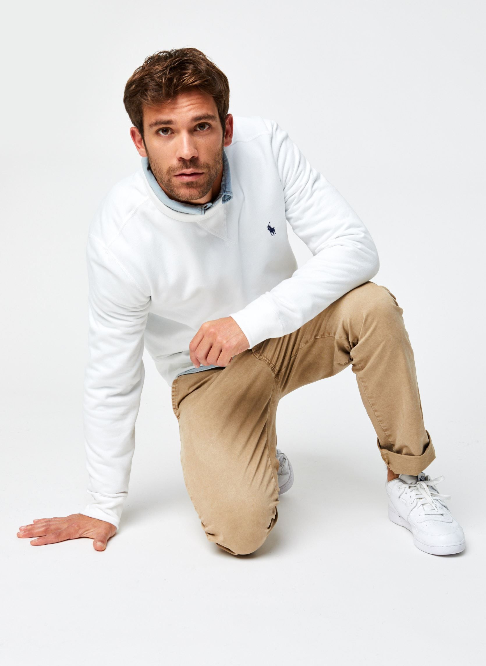 Sudaderas Le Sweat RL En Molleton hombre blanco Polo Ralph Lauren Sudaderas Le Sweat RL En Molleton hombre blanco WHITEC7996
