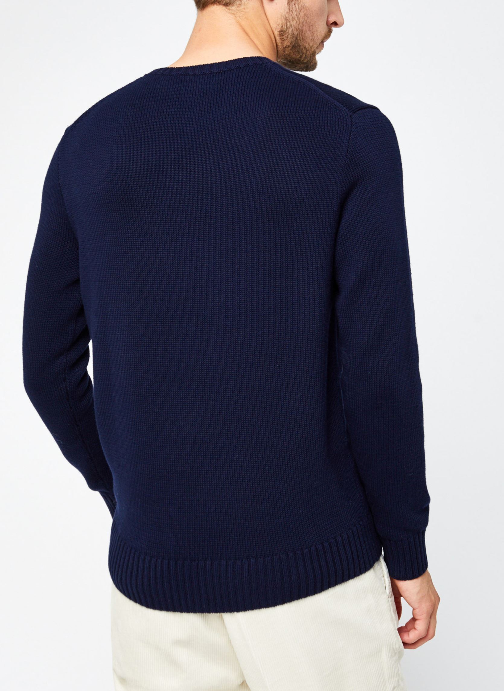 Maglioni Pull col rond en coton 710810846 uomo blu Polo Ralph Lauren Maglioni Pull col rond en coton 710810846 uomo blu HUNTER NAVY