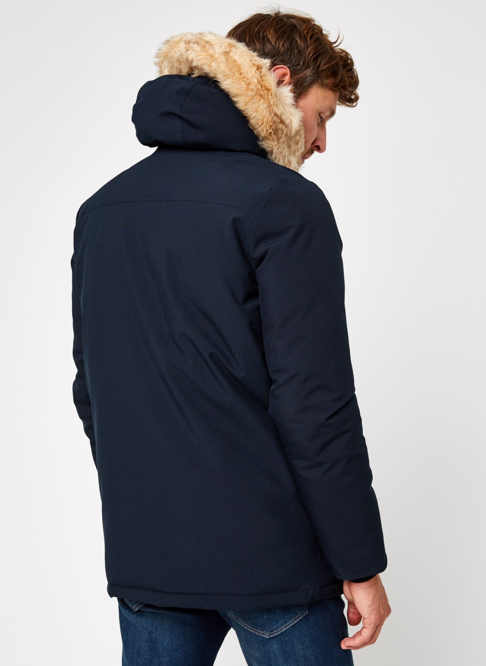 Parkas Nelson20 Parka homme bleu Schott Parkas Nelson20 Parka homme bleu NAVY
