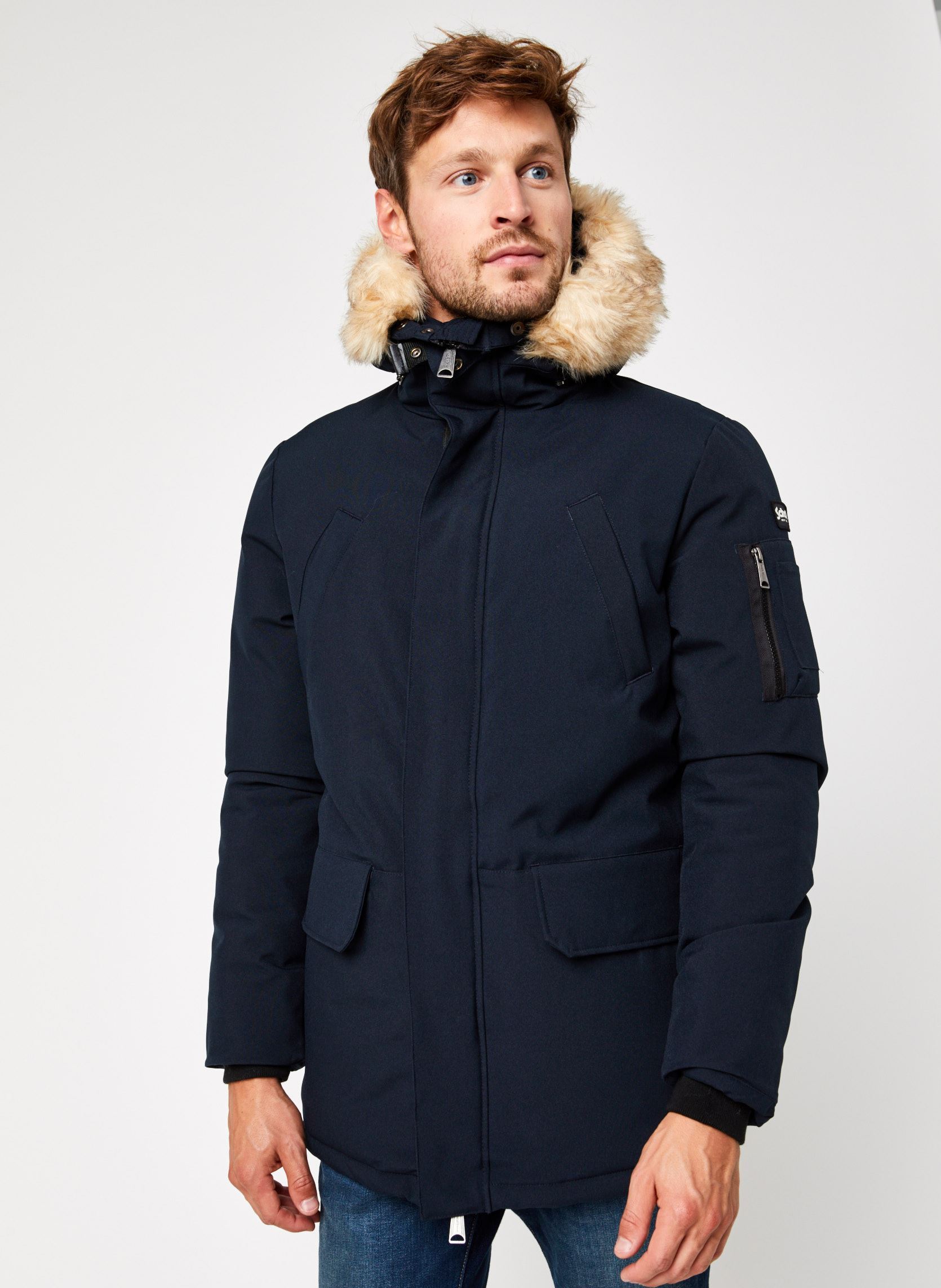 Parkas Nelson20 Parka homme bleu Schott Parkas Nelson20 Parka homme bleu NAVY