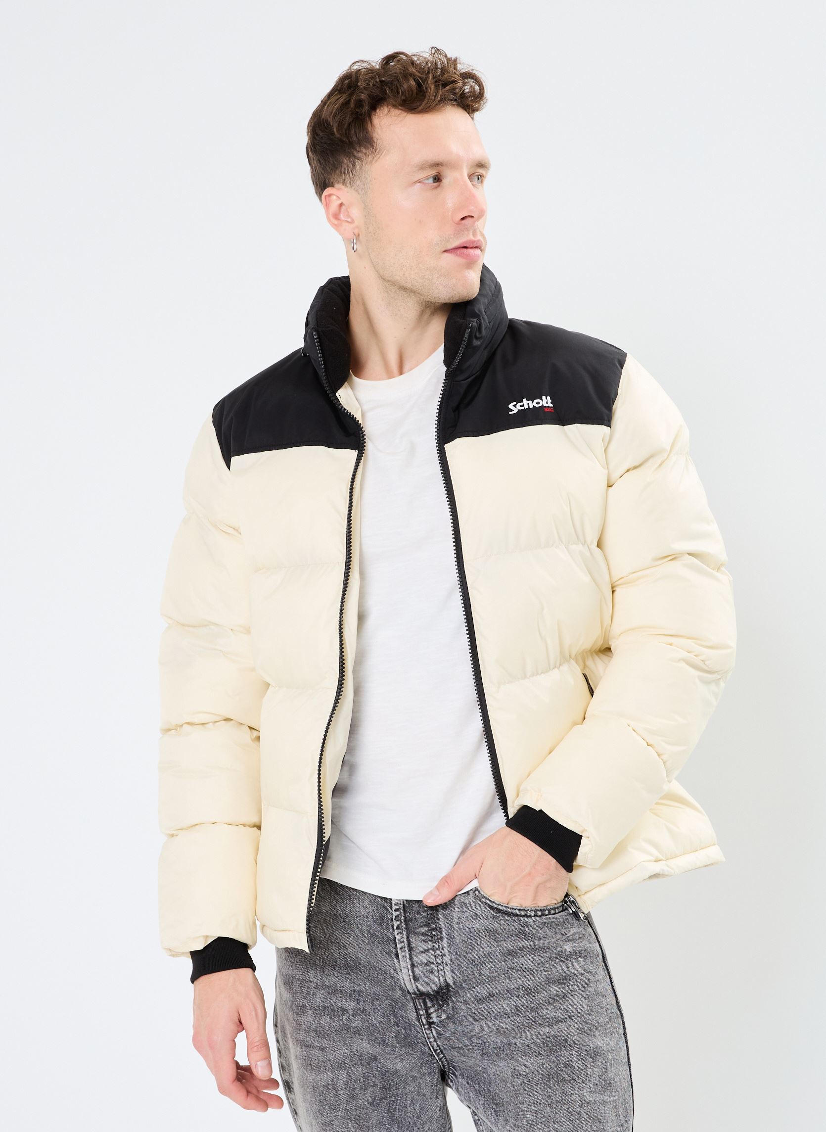 Blouson Schott Doudoune UTAH EU - vue 4