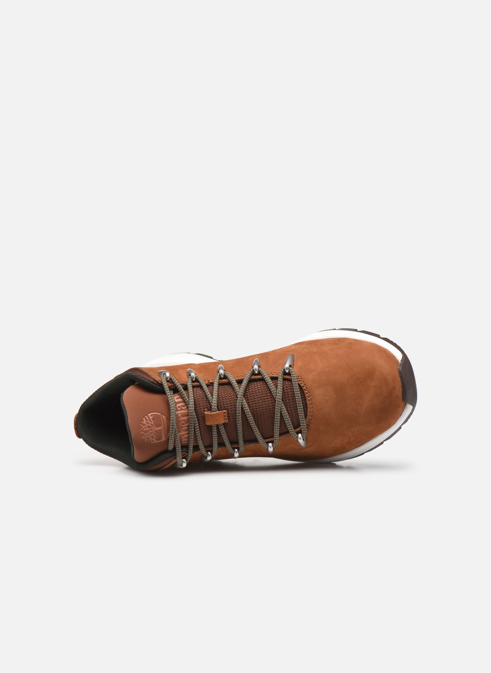 Hoge sneakers Sprint Trekker Mid heren bruin Timberland Hoge sneakers Sprint Trekker Mid heren bruin RUST NUBUCK