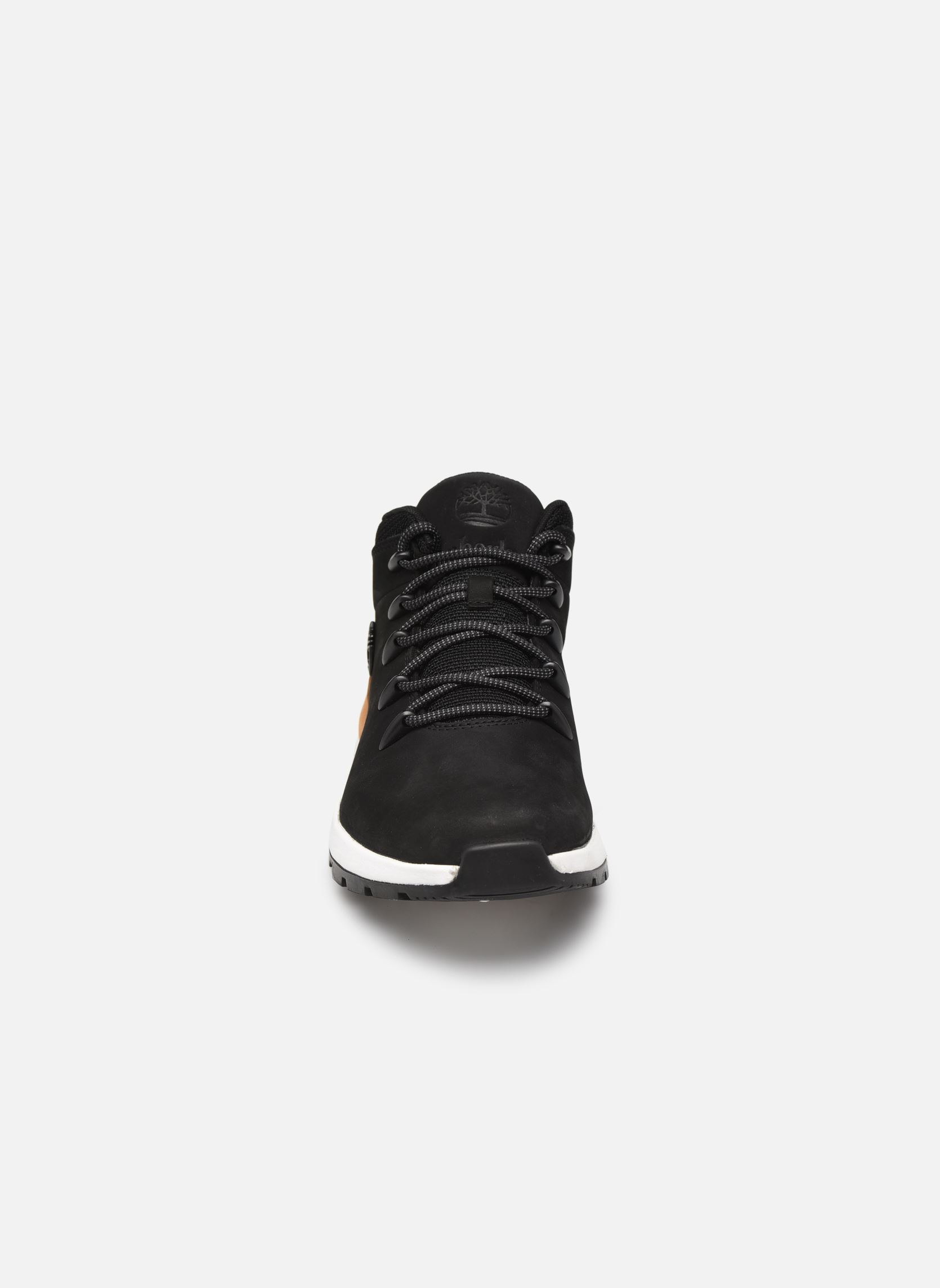 Knöchelhohe Sneaker Sprint Trekker Mid herren schwarz Timberland Knöchelhohe Sneaker Sprint Trekker Mid herren schwarz BLACK NUBUCK W WHT