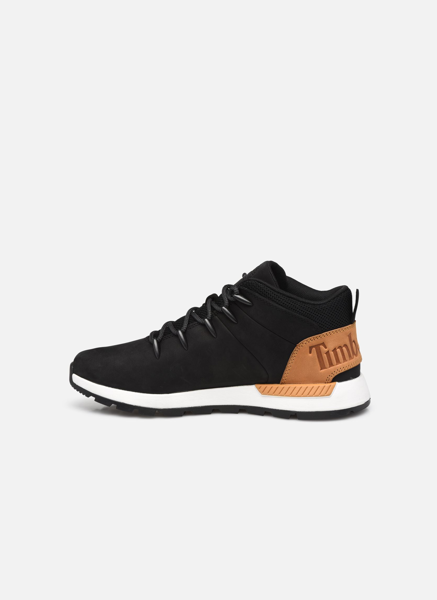 Knöchelhohe Sneaker Sprint Trekker Mid herren schwarz Timberland Knöchelhohe Sneaker Sprint Trekker Mid herren schwarz BLACK NUBUCK W WHT