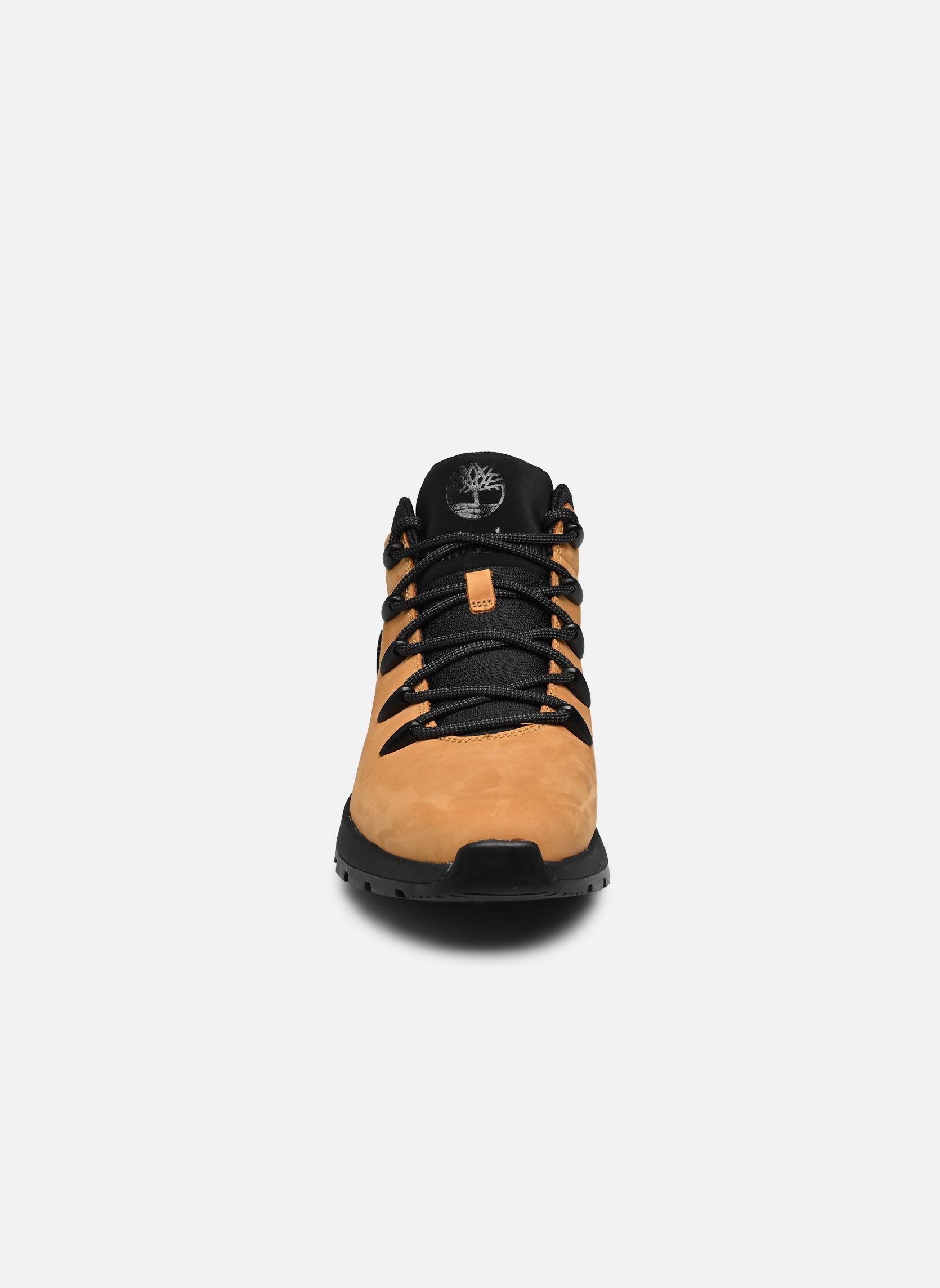 Baskets montantes Sprint Trekker Mid homme jaune Timberland Baskets montantes Sprint Trekker Mid homme jaune WHEAT NUBUCK W BLACK