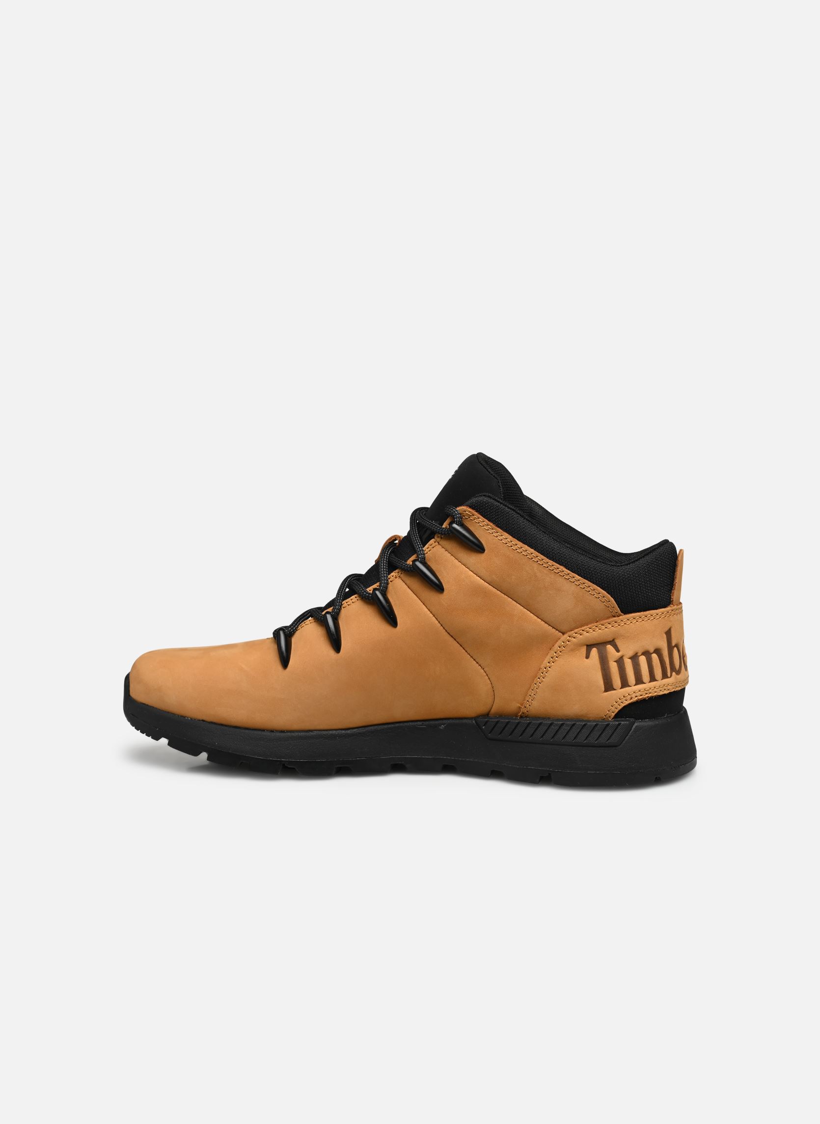 Baskets montantes Sprint Trekker Mid homme jaune Timberland Baskets montantes Sprint Trekker Mid homme jaune WHEAT NUBUCK W BLACK