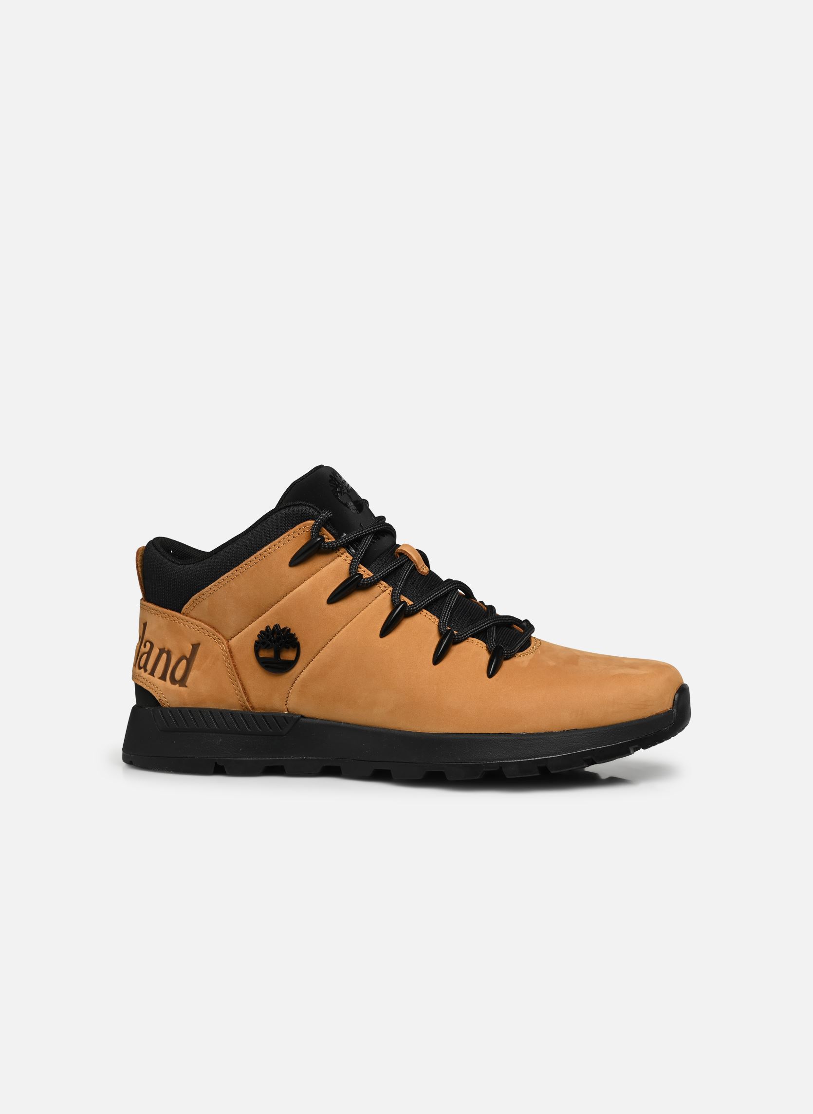 Baskets montantes Sprint Trekker Mid homme jaune Timberland Baskets montantes Sprint Trekker Mid homme jaune WHEAT NUBUCK W BLACK