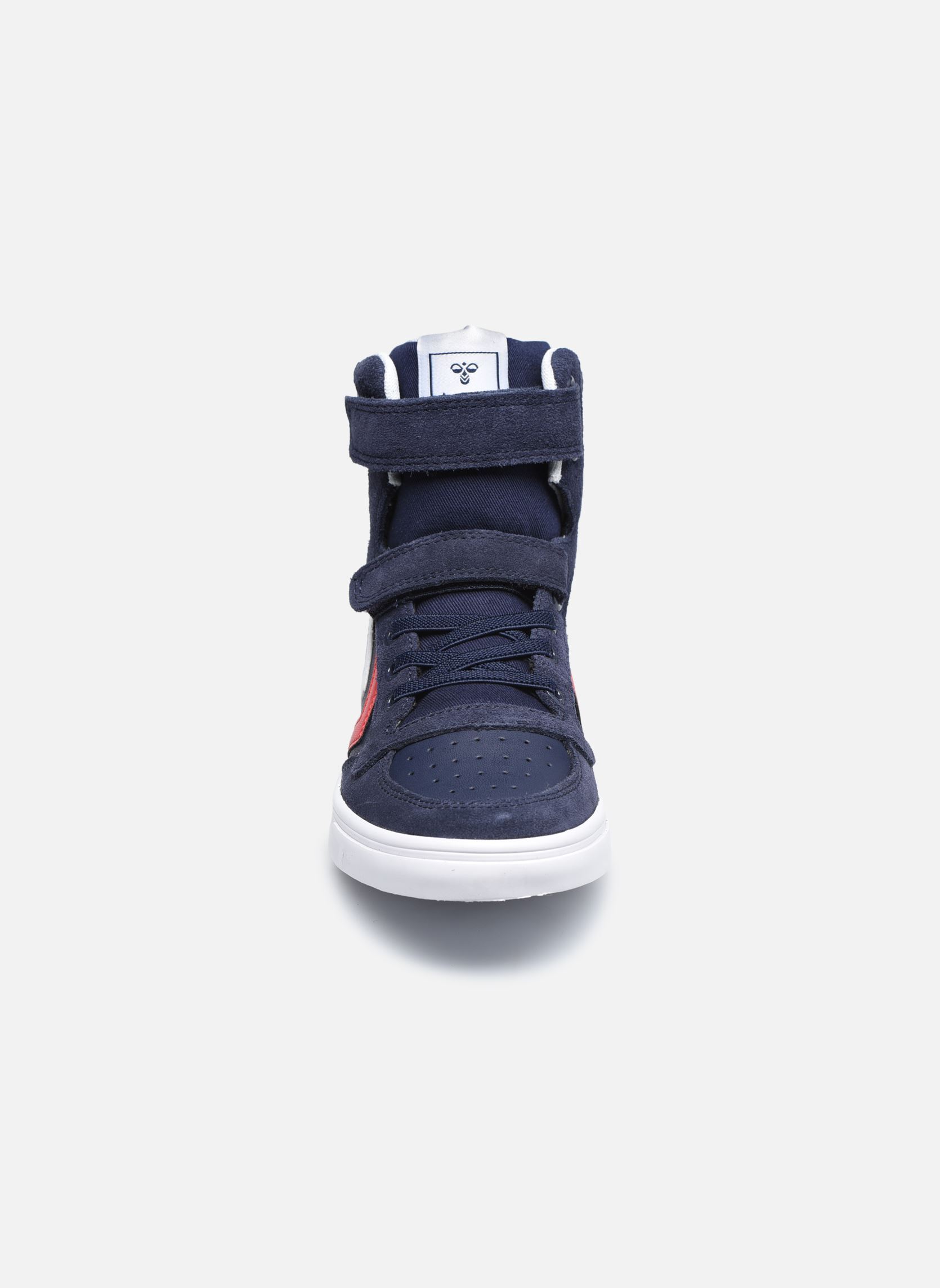Baskets basses Slimmer Stadil Leather High Jr garçon bleu Hummel Baskets basses Slimmer Stadil Leather High Jr garçon bleu Peacoat