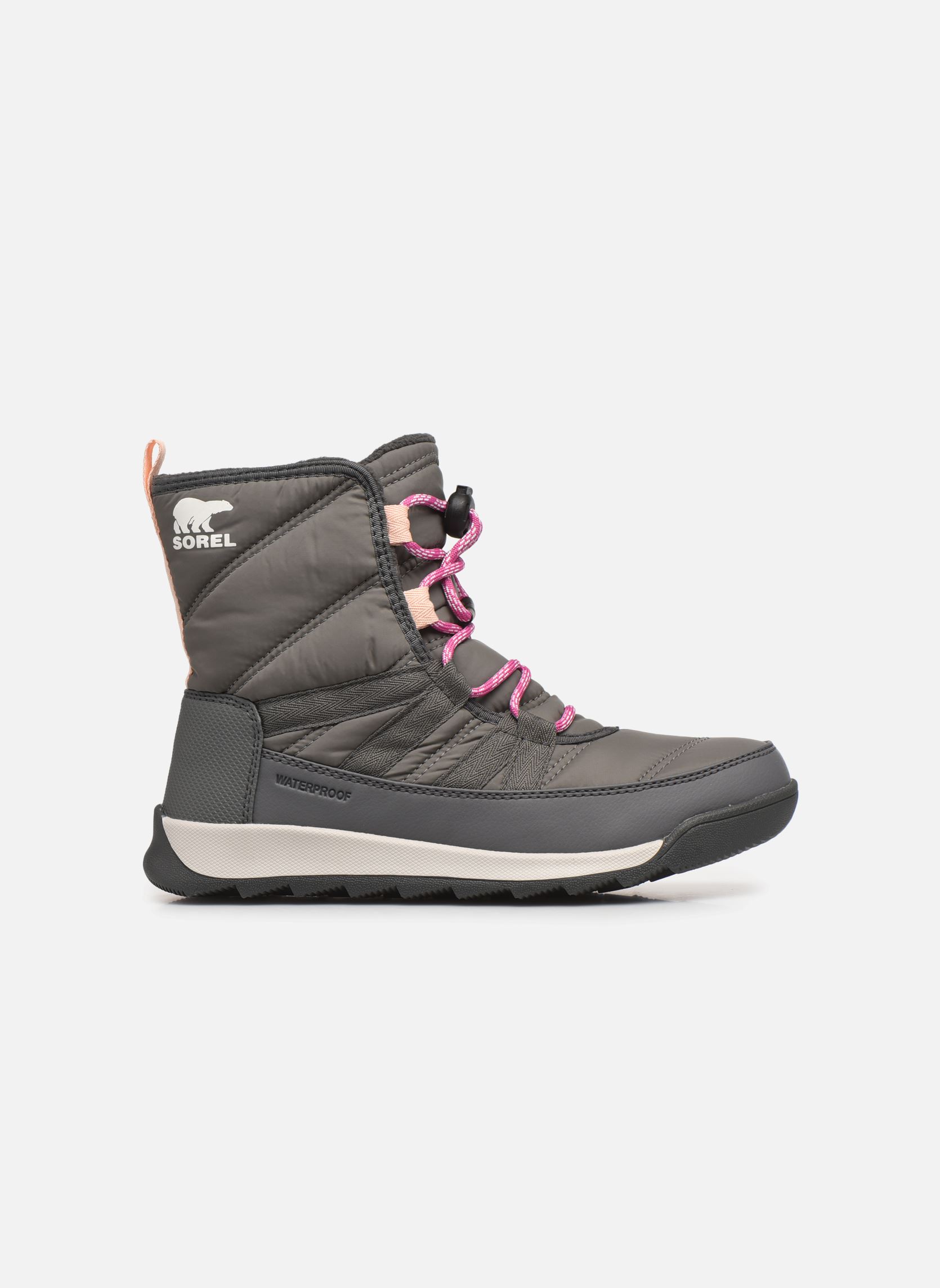 Schneestiefel Youth Whitney II Short Lace Waterproof grau Sorel Schneestiefel Youth Whitney II Short Lace Waterproof grau QUARRY, GRILL