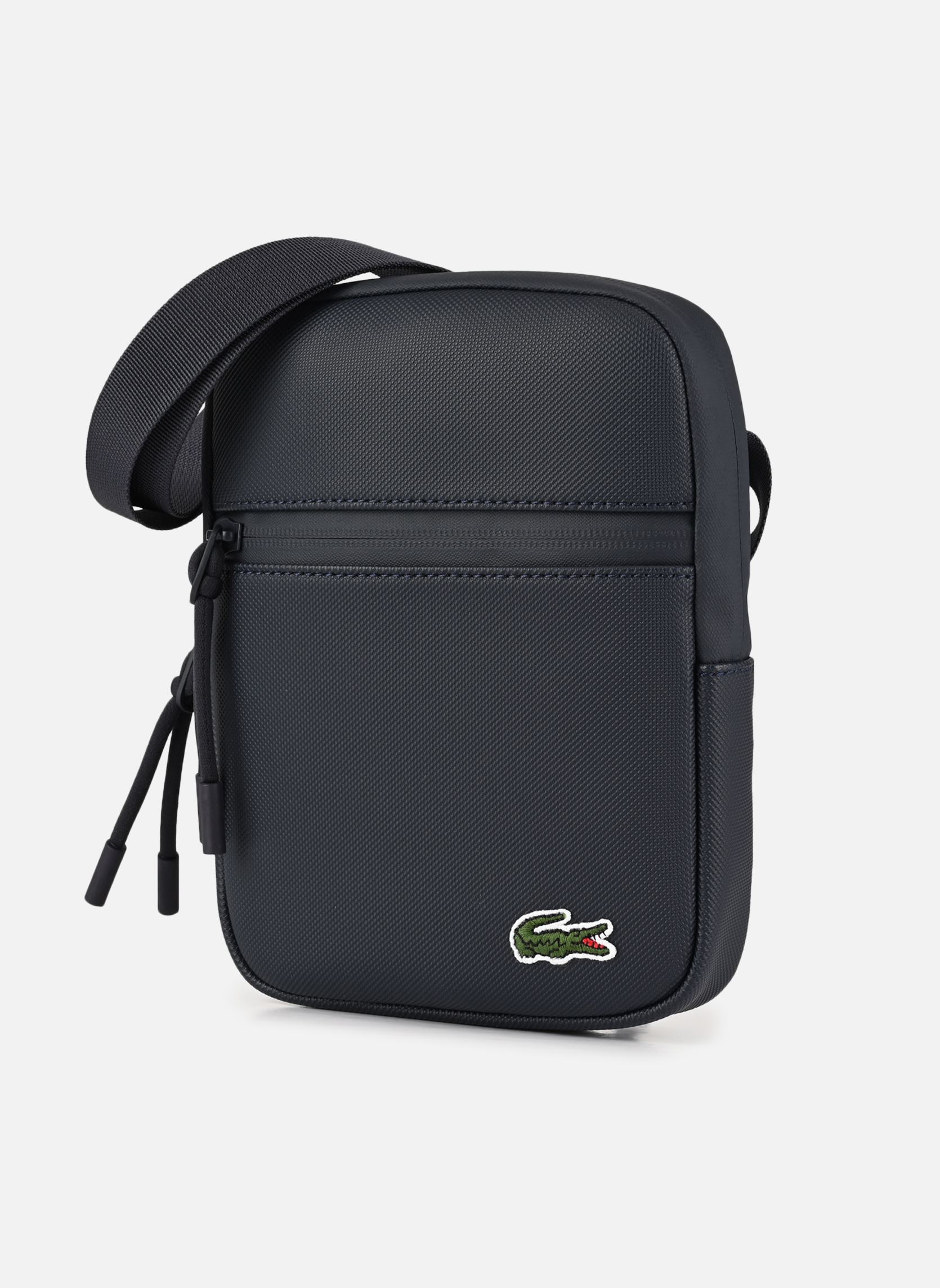 Bandolera Lcst S Flat Crossover Bag hombre azul Lacoste Bandolera Lcst S Flat Crossover Bag hombre azul BLEU