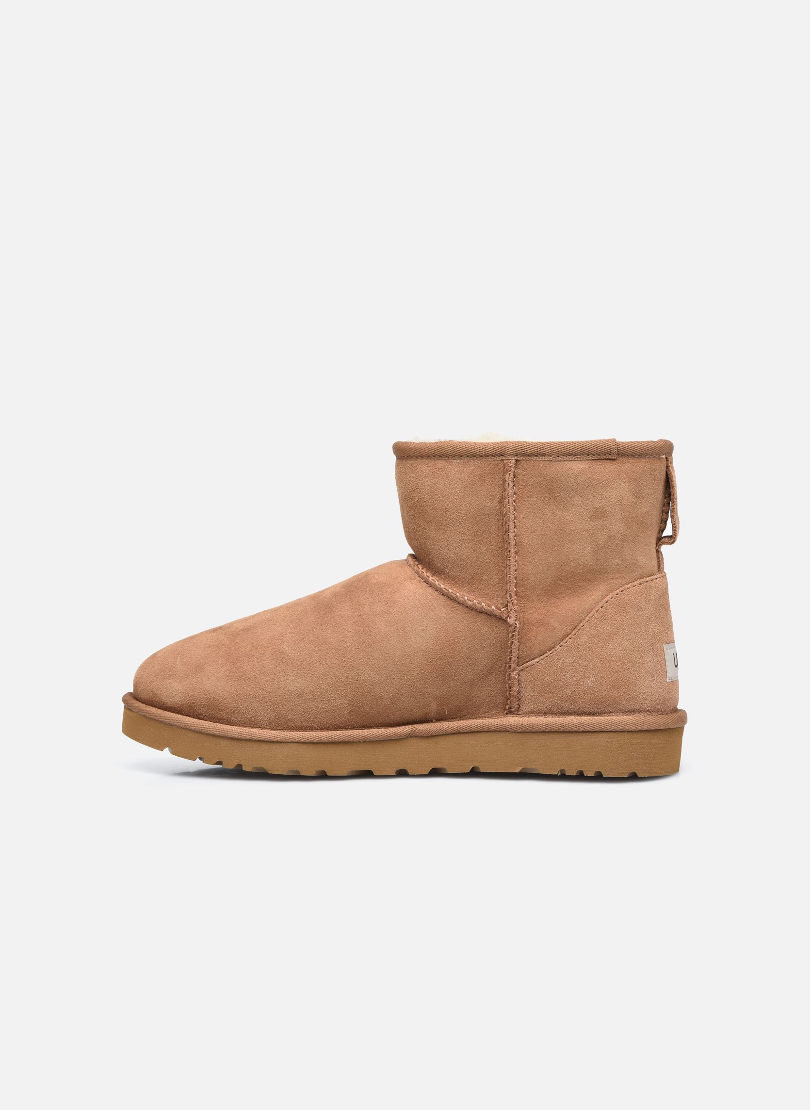 Bottes fourrées Classic Mini Men homme marron UGG Bottes fourrées Classic Mini Men homme marron CHESNUT